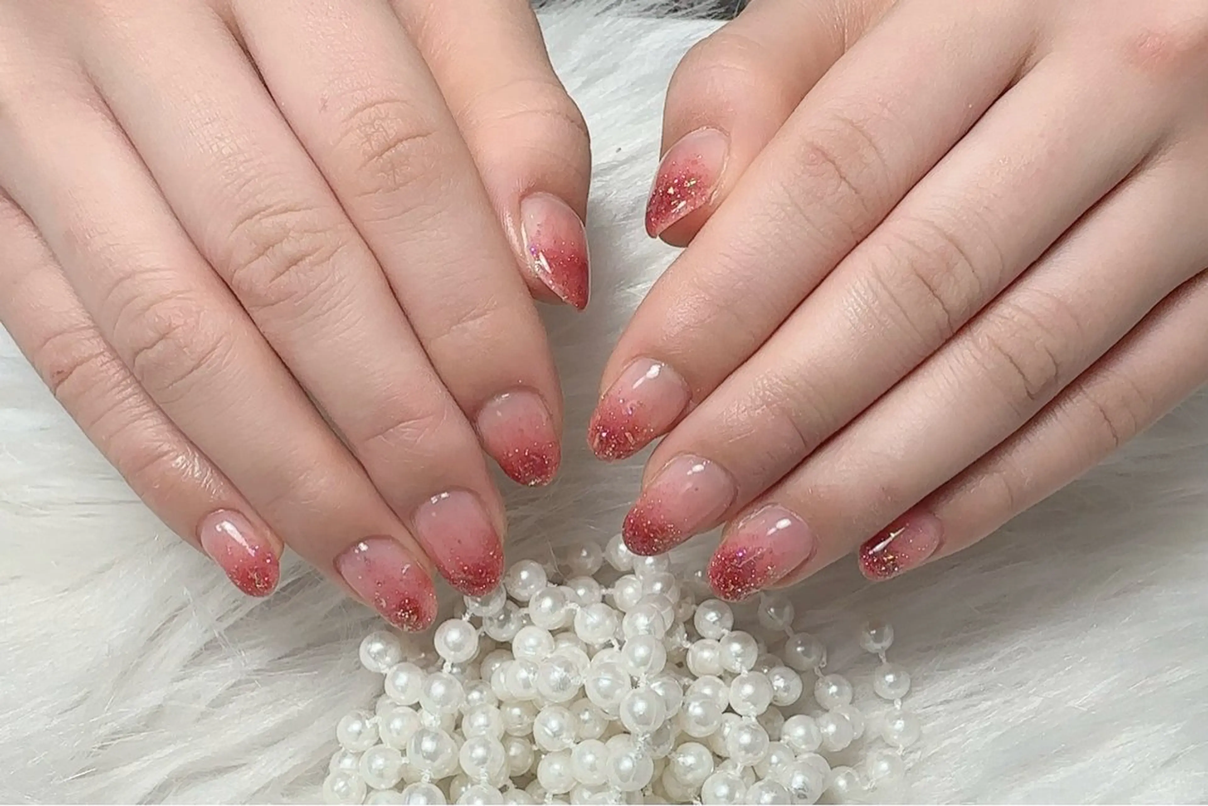 ネイル ハンドネイル kao nail マグネット/長さだしのネイルデザイン