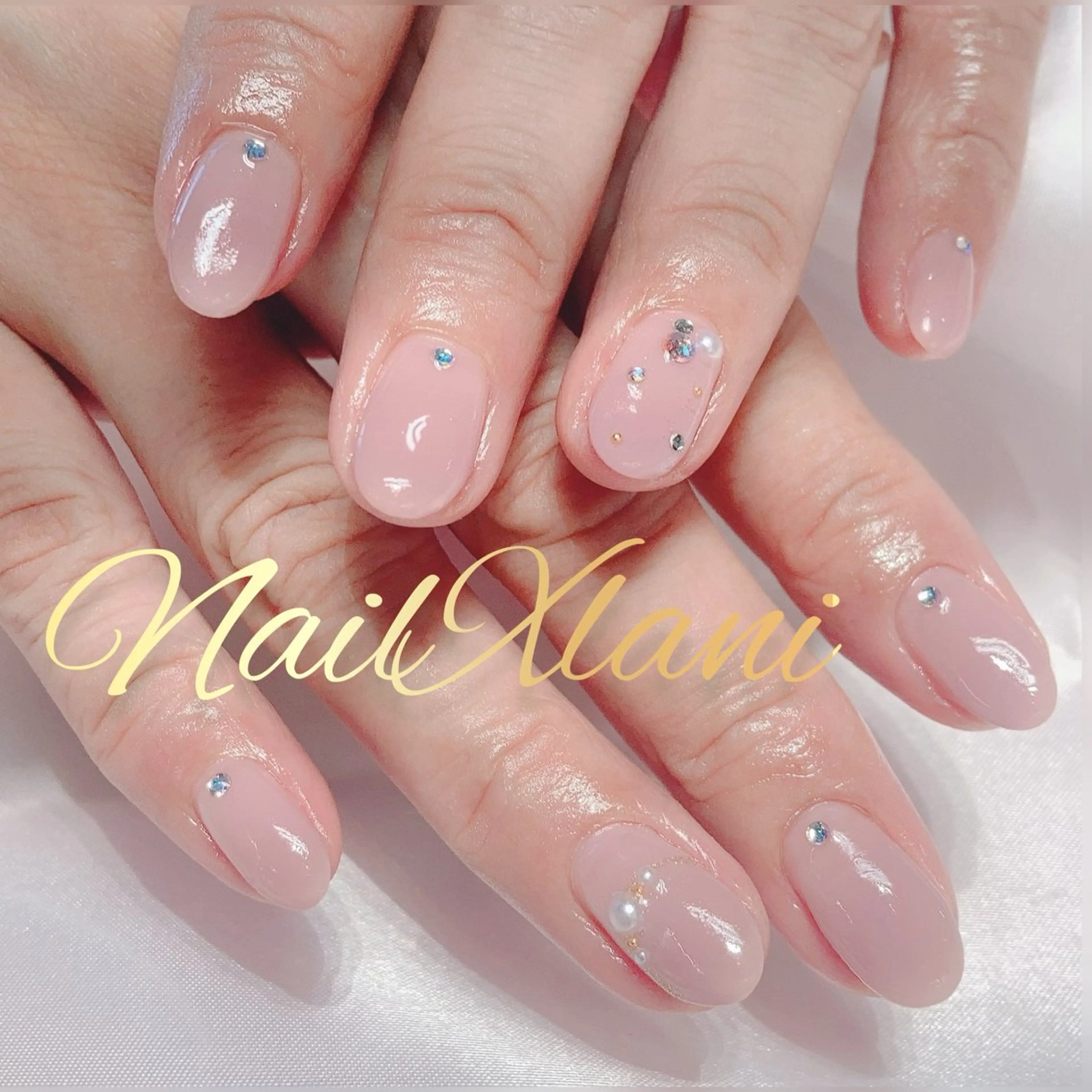 ネイル Nail×Lani 深爪矯正対応◎のネイルデザイン