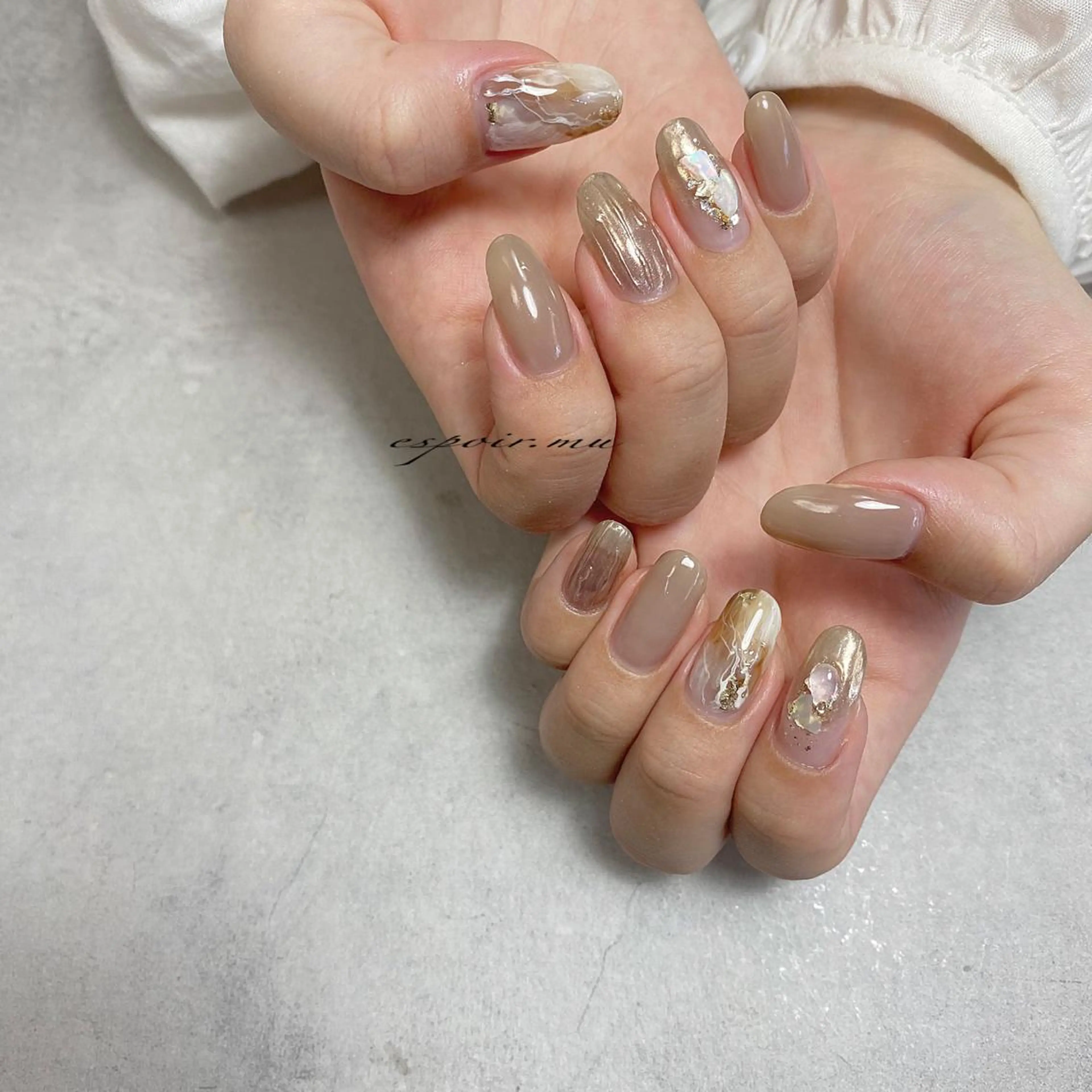 ネイル espoir. muのネイルデザイン