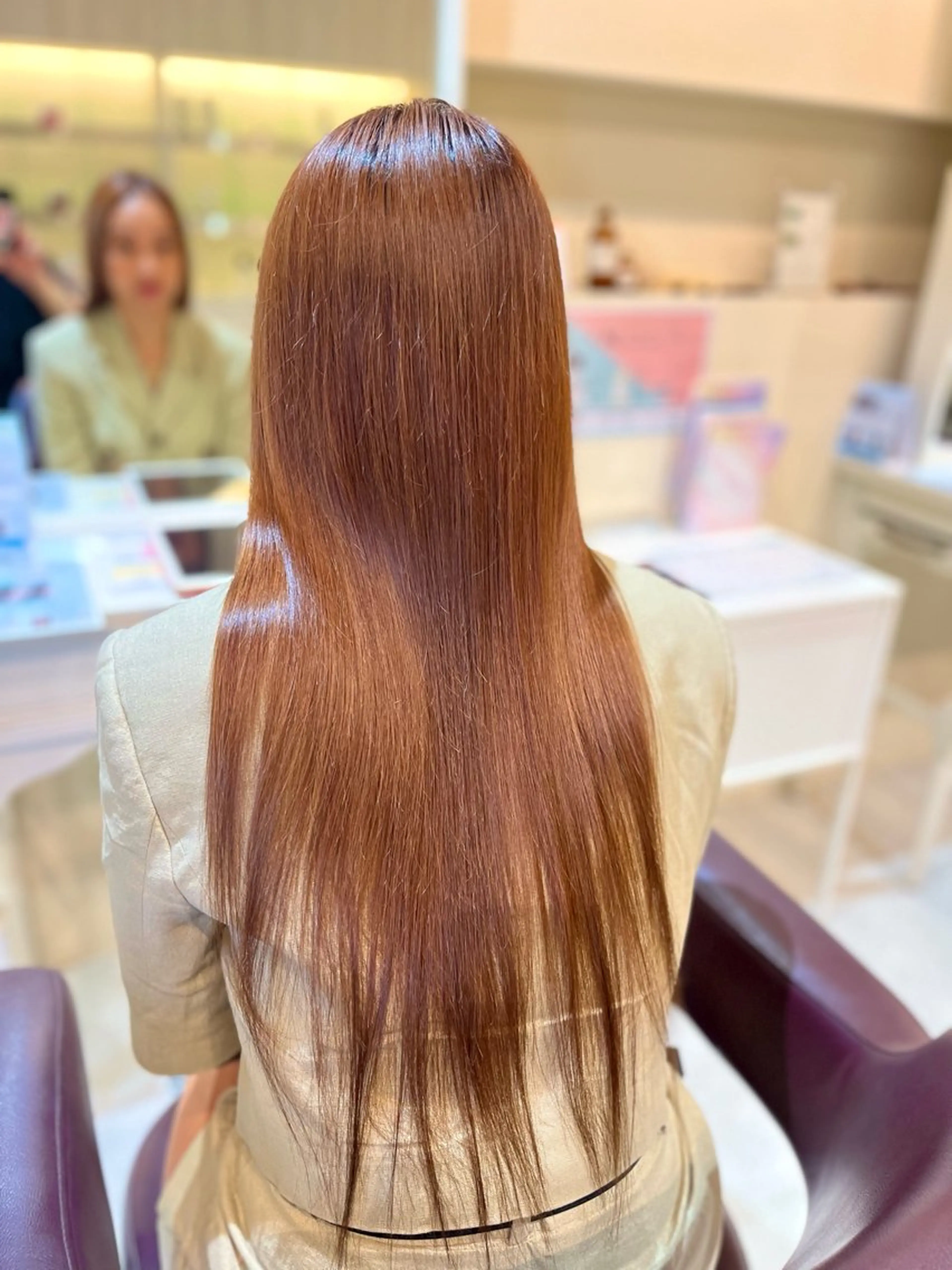 ロング カラー 髪質改善 トリートメント mulum所属・髪質改善/艶髪/韓国 ヘア[マンツーマン]のヘアスタイル