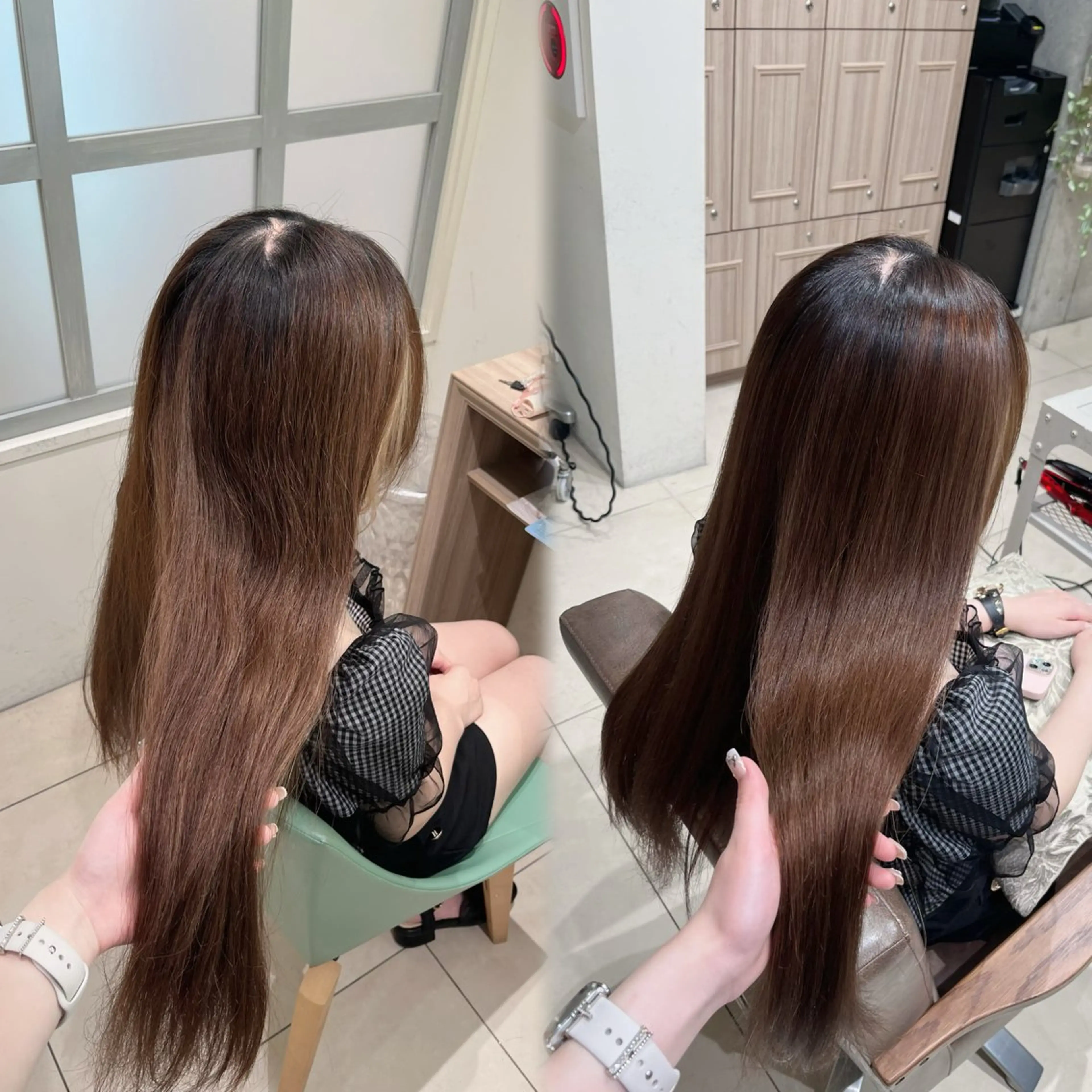 透明感♡暗髪カラー/ Kazuha🎀のヘアスタイル