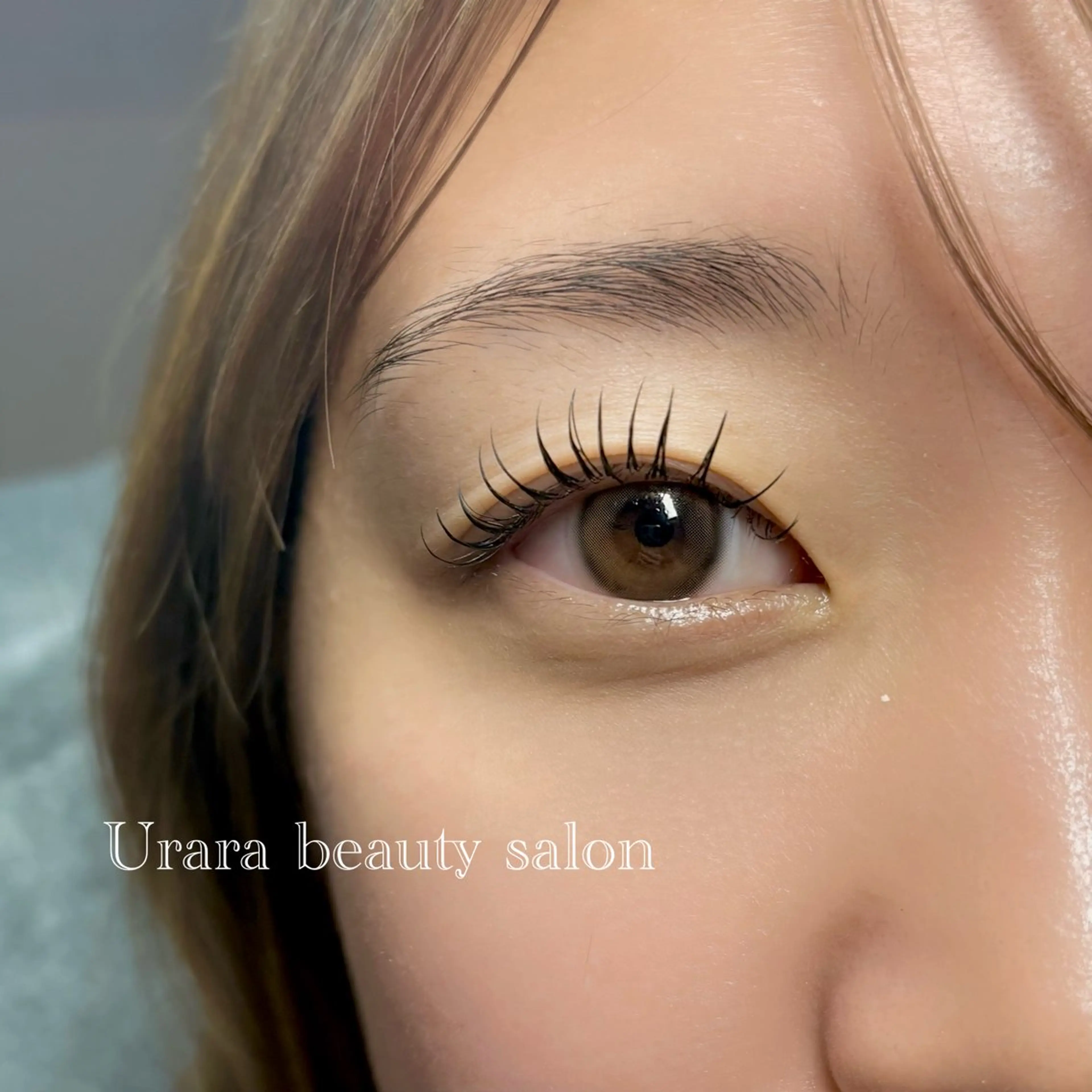 マツエク・マツパ まつげパーマ 一重×まつ毛パーマ マツパ Urara beauty salon所属・Urara KANAのマツエク・マツパデザイン