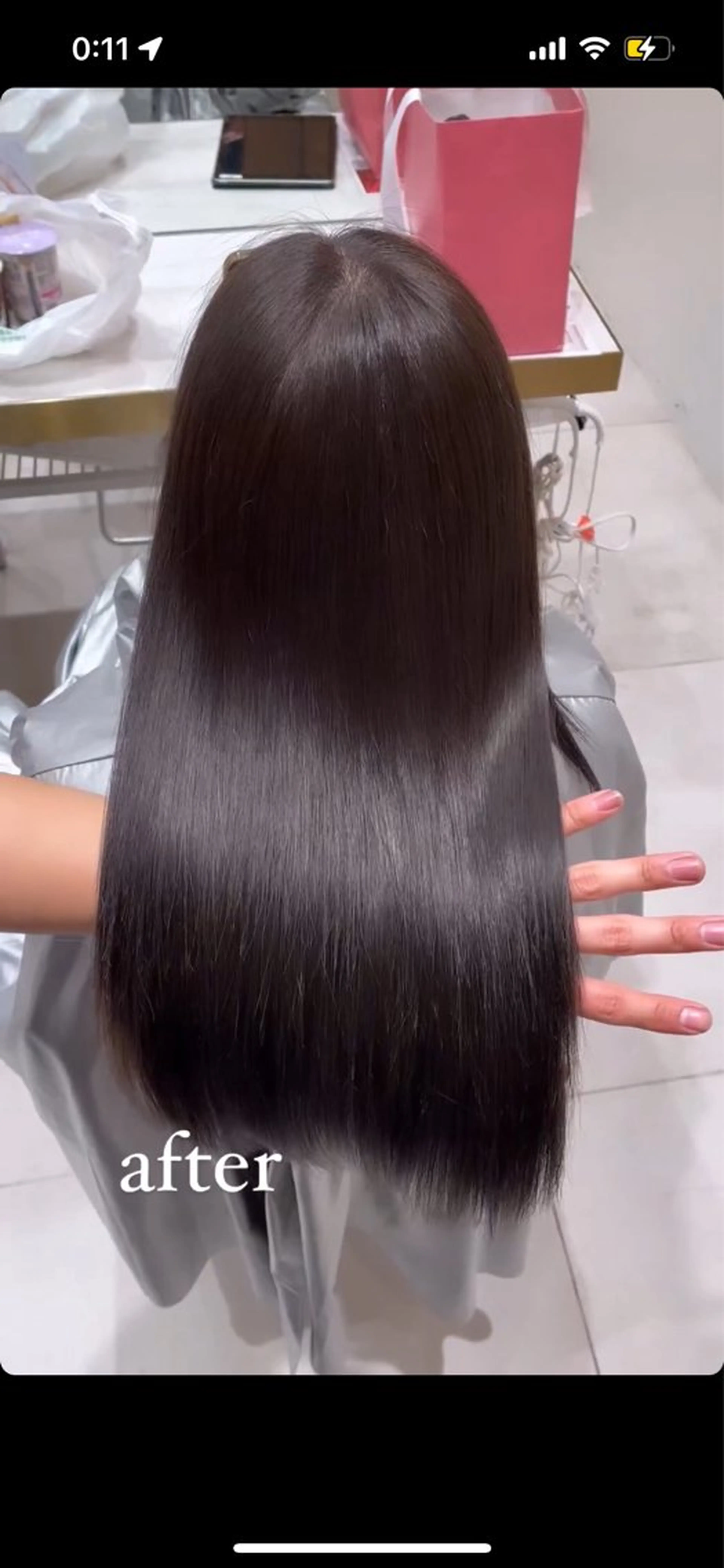 ロング 透明感カラー/似合わ せ前髪/柴田礼空のヘアスタイル