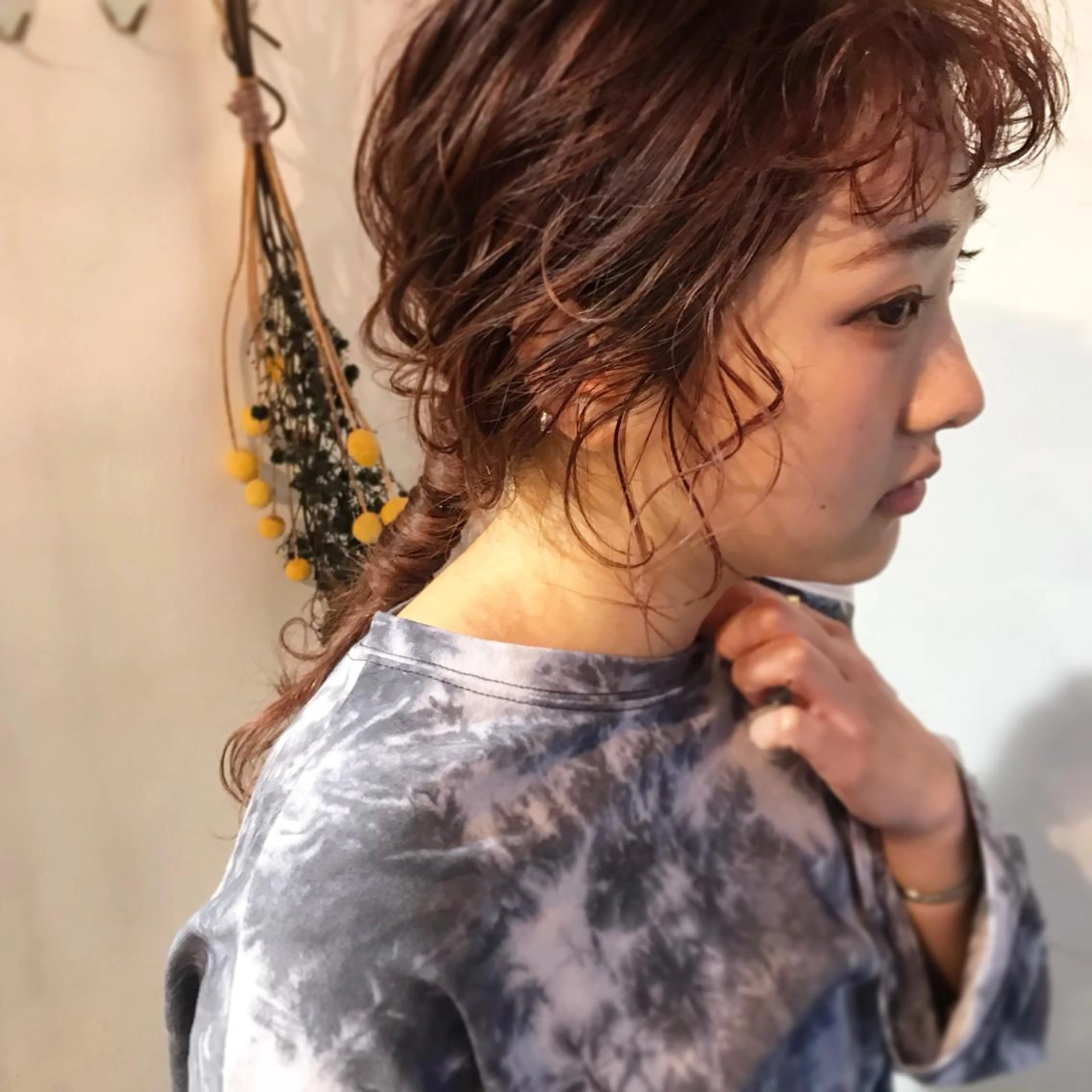 ヘアアレンジ カット ヘアカラー トリートメント 韓国 / 中国ヘア 🦋Noniのヘアスタイル