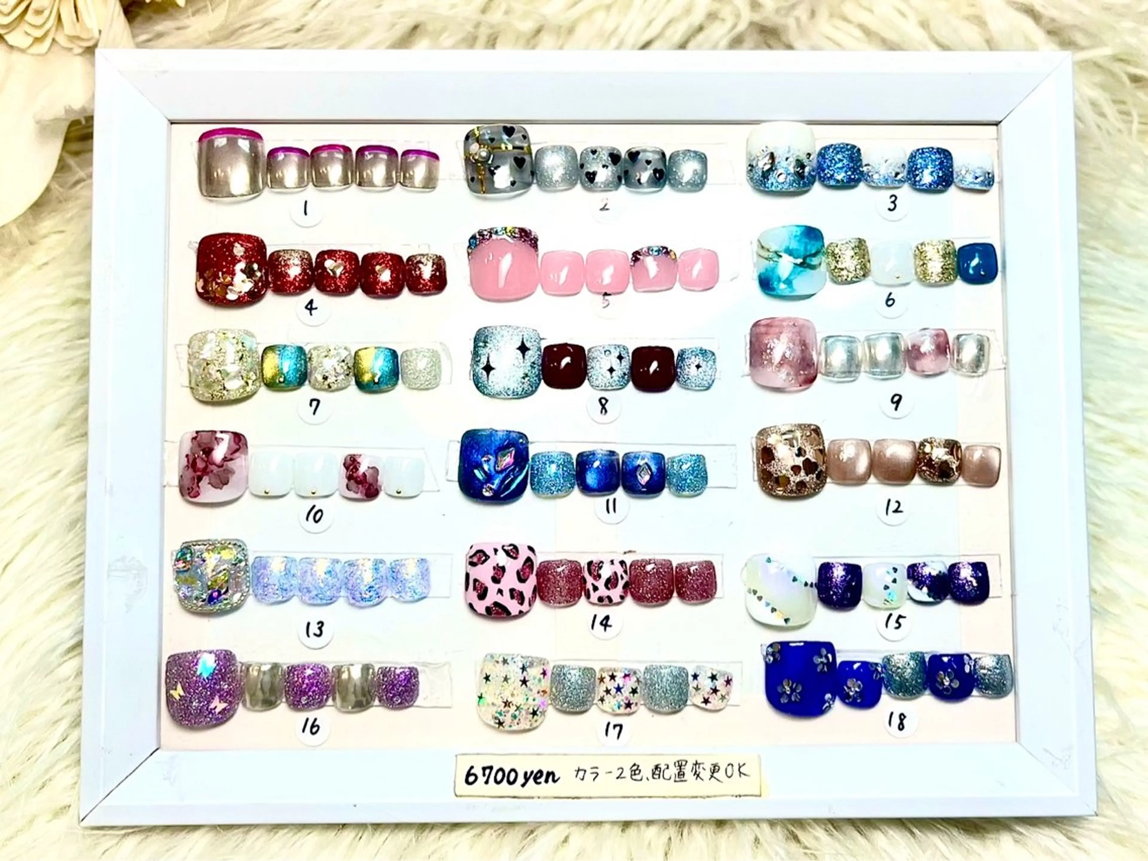 ネイル フットネイル Queennail 北堀江megumiのネイルデザイン