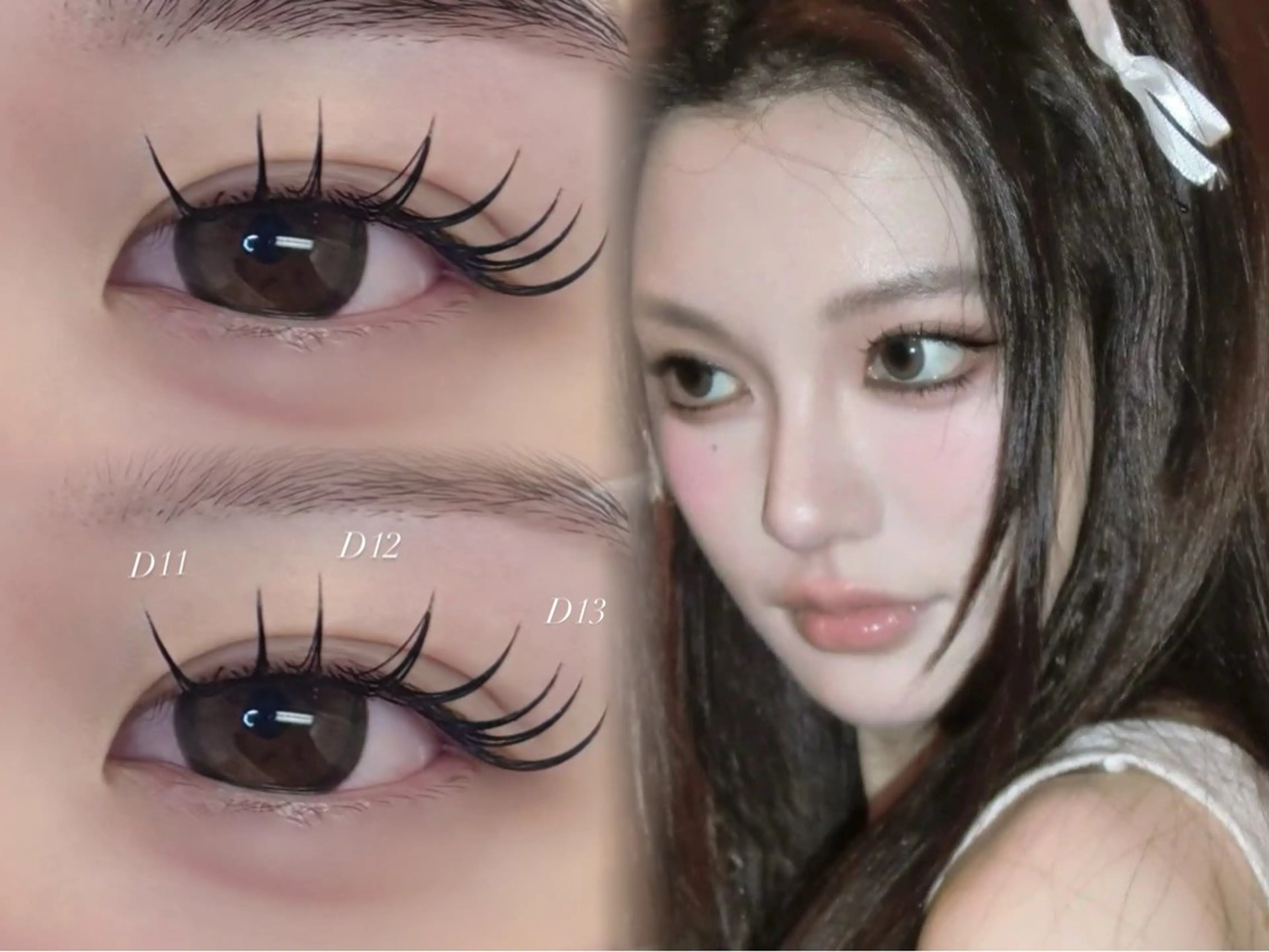 マツエク・マツパ eye＋nano所属・韓国風束感まつ毛🩵 Nozomiの眉毛・アイブロウイメージ