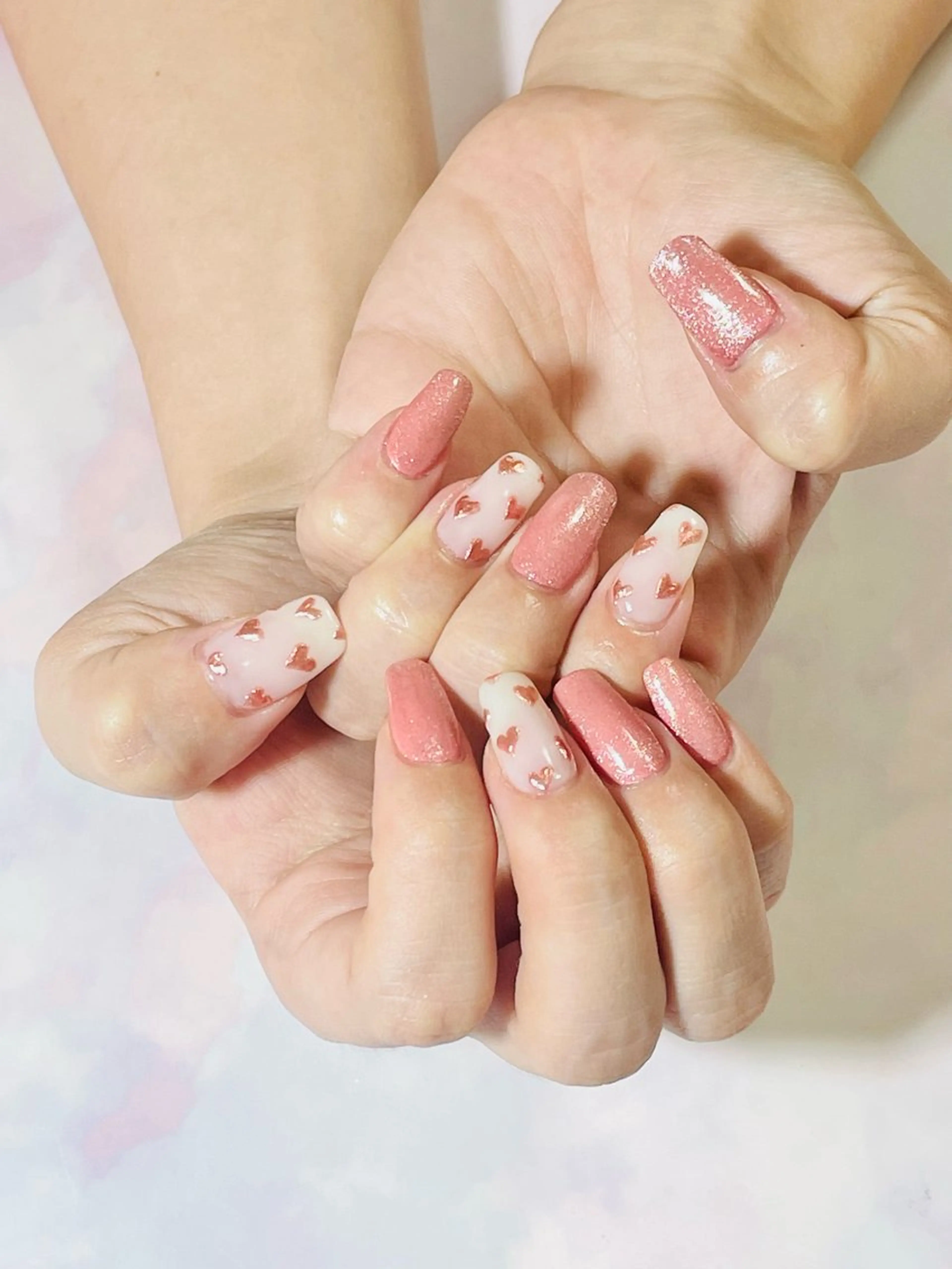 ネイル アートネイル ジェルネイル マグネットネイル ミラーネイル ハンドネイル レワード所属・reward＊安藤 ゆかりのネイルデザイン