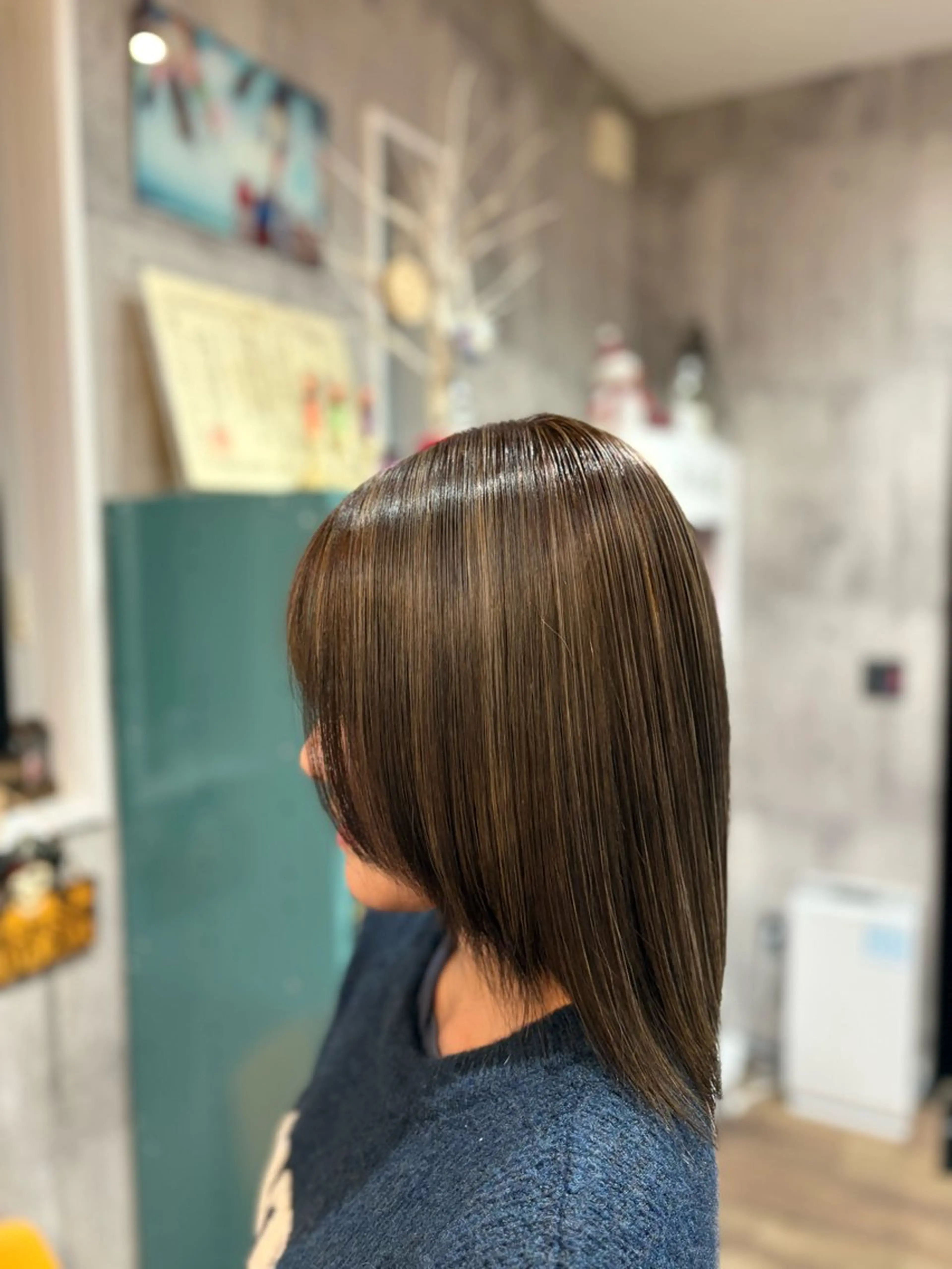 ミディアム 矢野 夢果のヘアスタイル