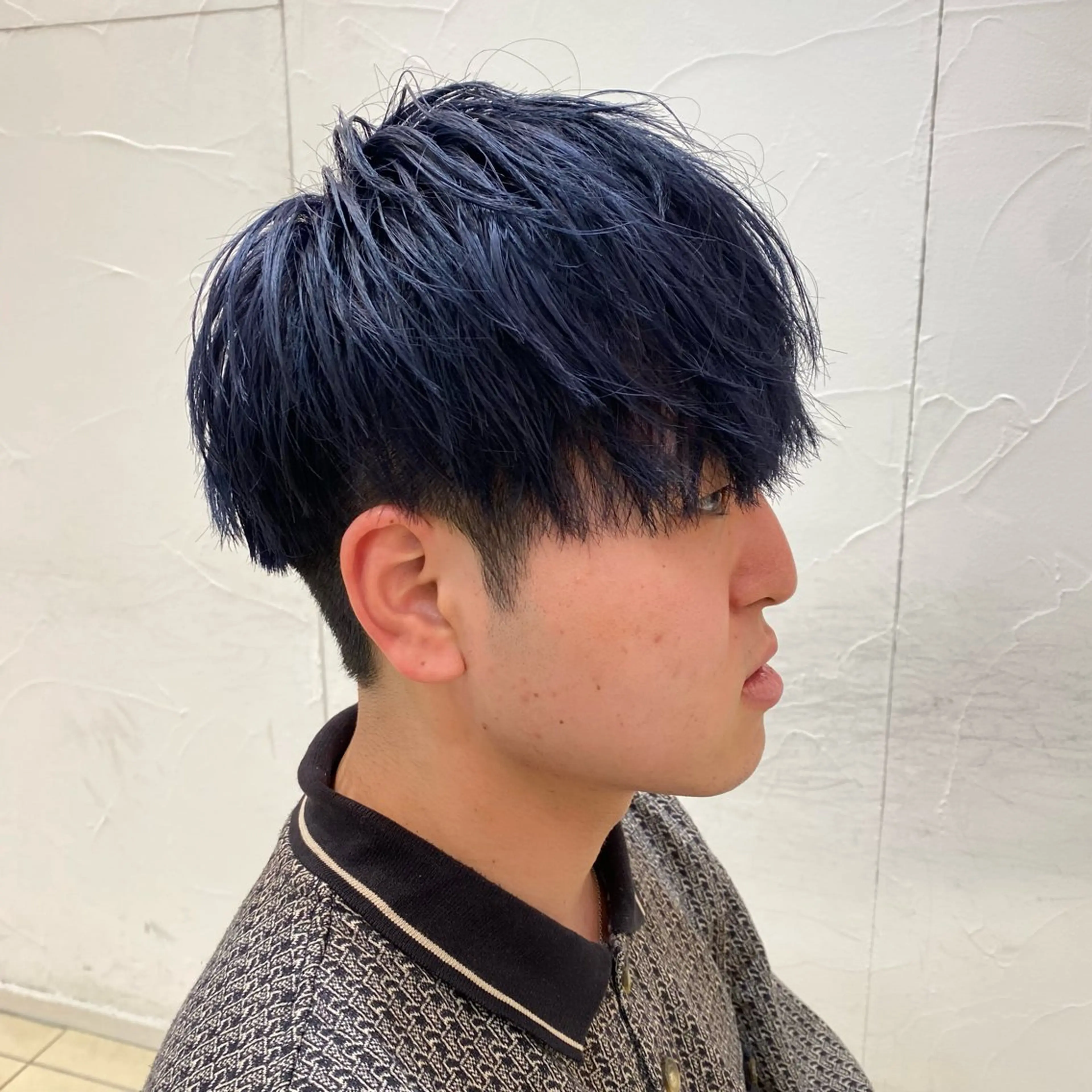 ショート カラー メンズ カット ヘアカラー メンズ特化型美容師 栗山勇人のヘアスタイル