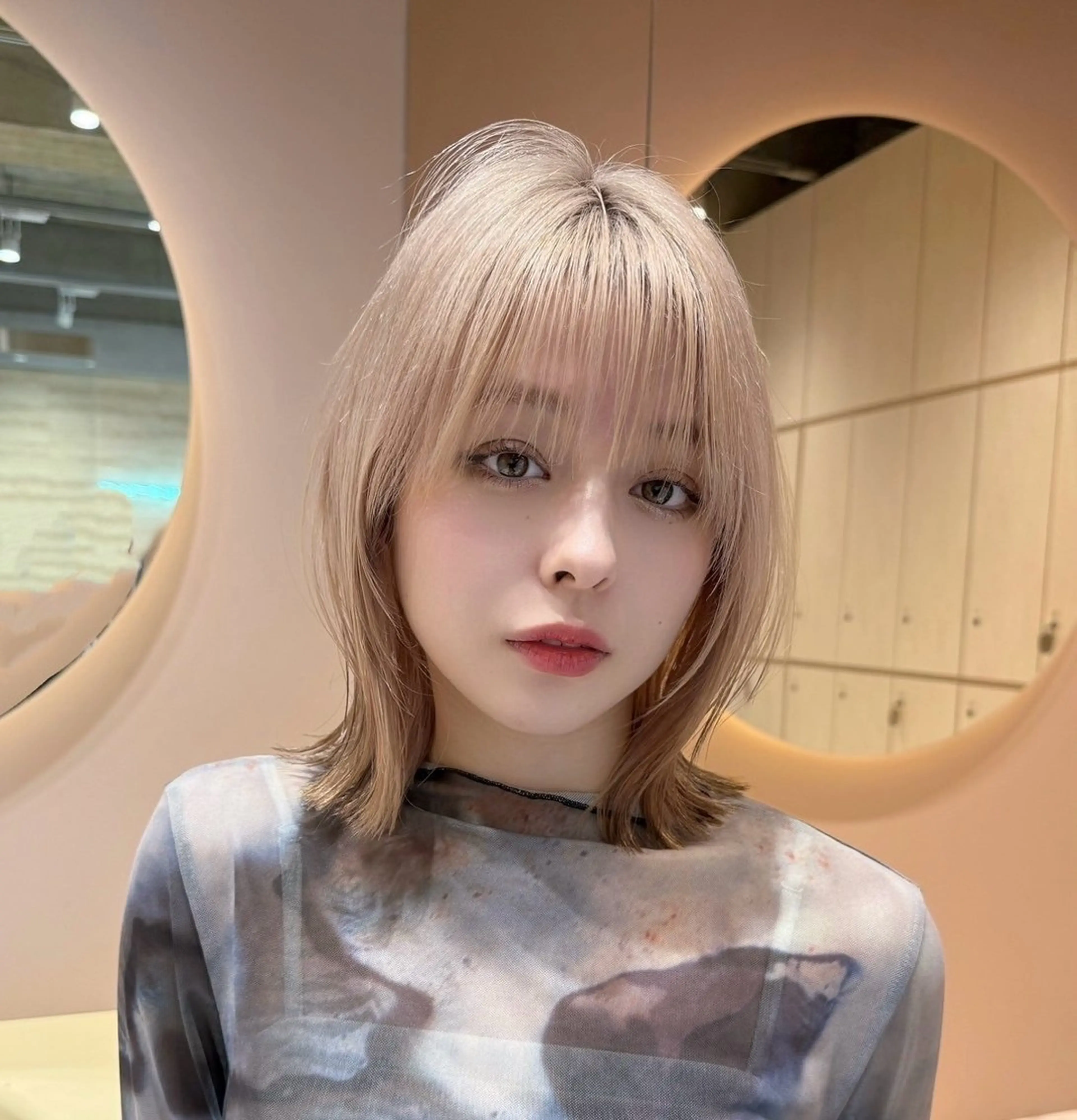 ミディアム ボブ ボブ/縮毛矯正/美髪 髪質改善/大和田拓夢のヘアスタイル