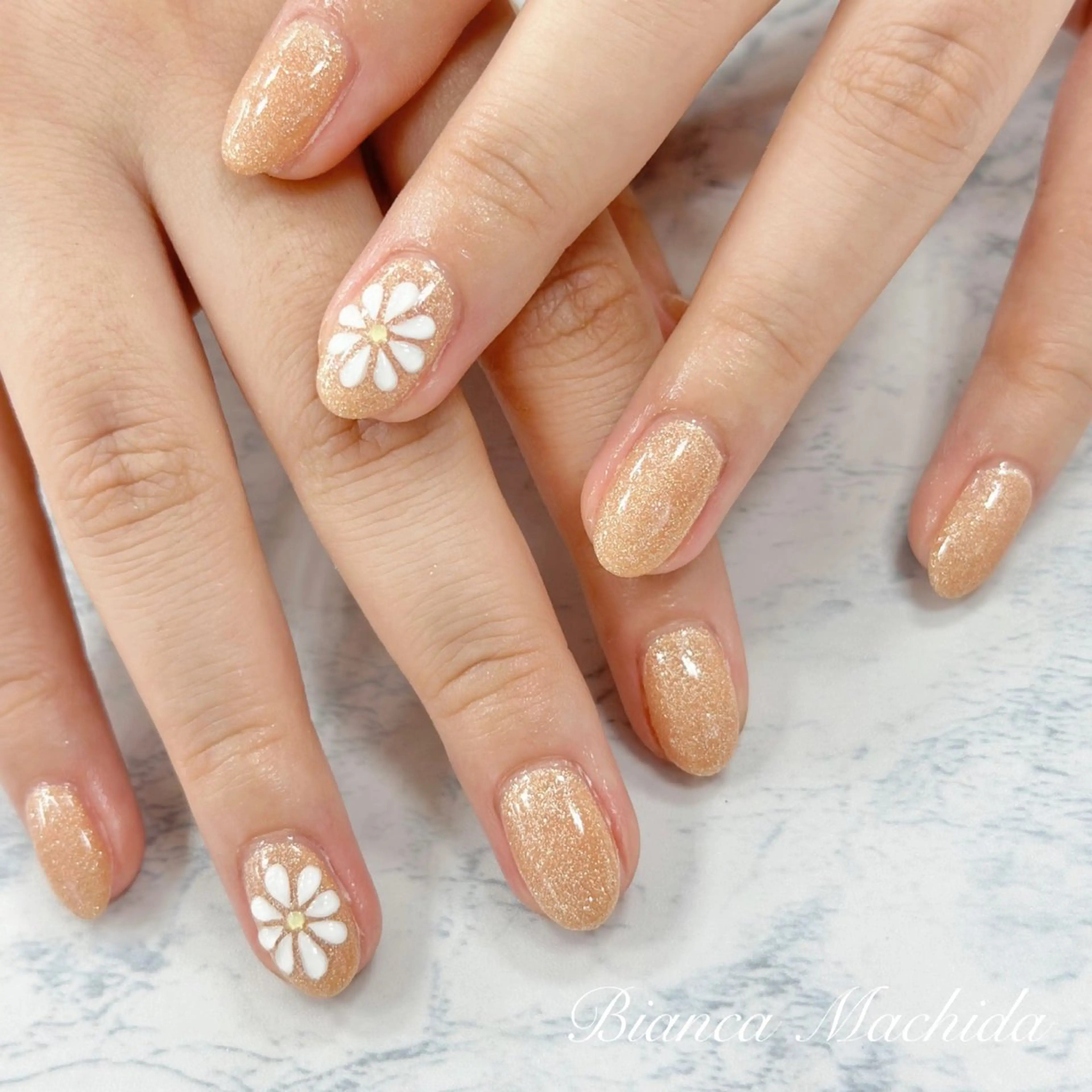 ネイル ハンドネイル Bianca👼🏻 OIKAWAのネイルデザイン