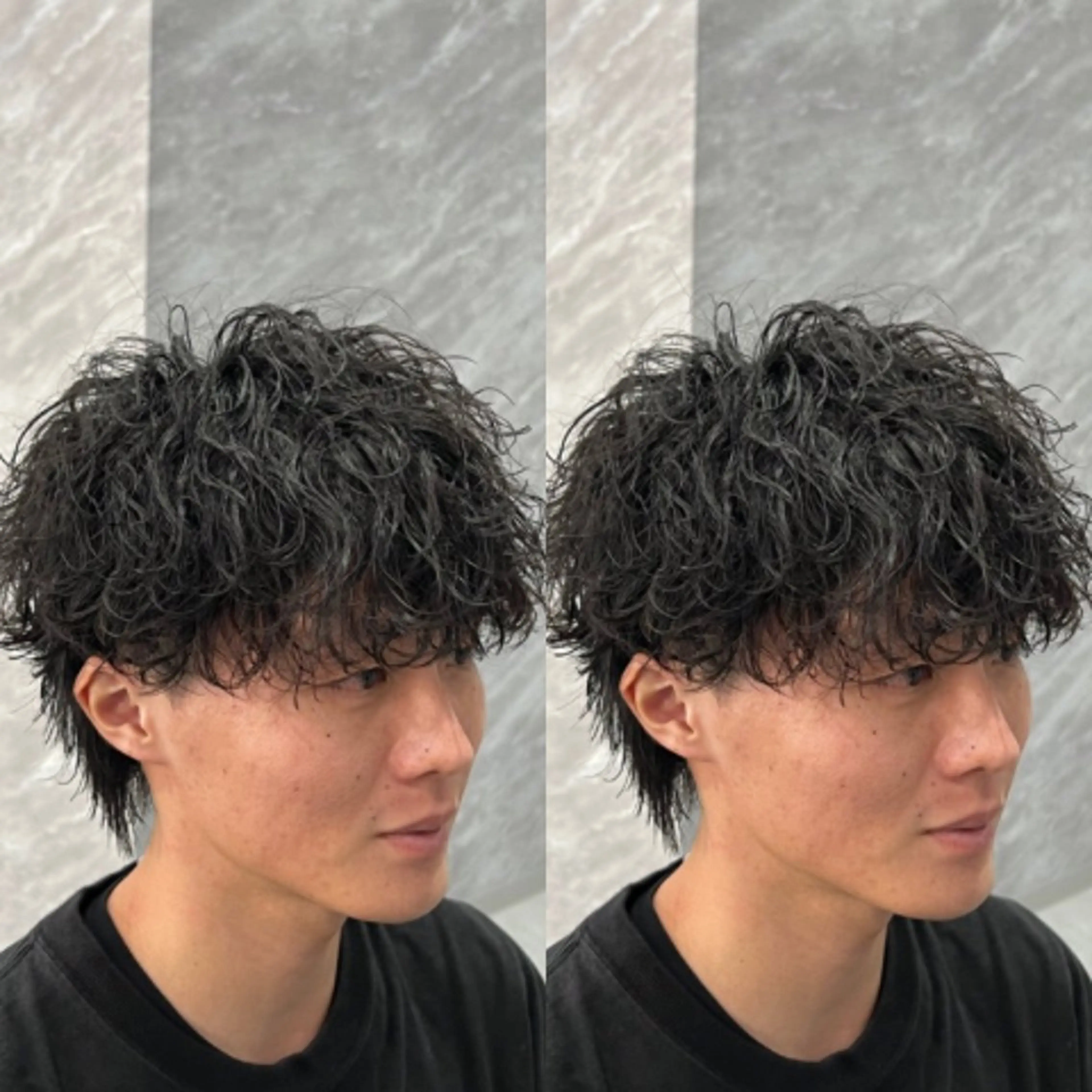 カット➕シャドウパーマの写真