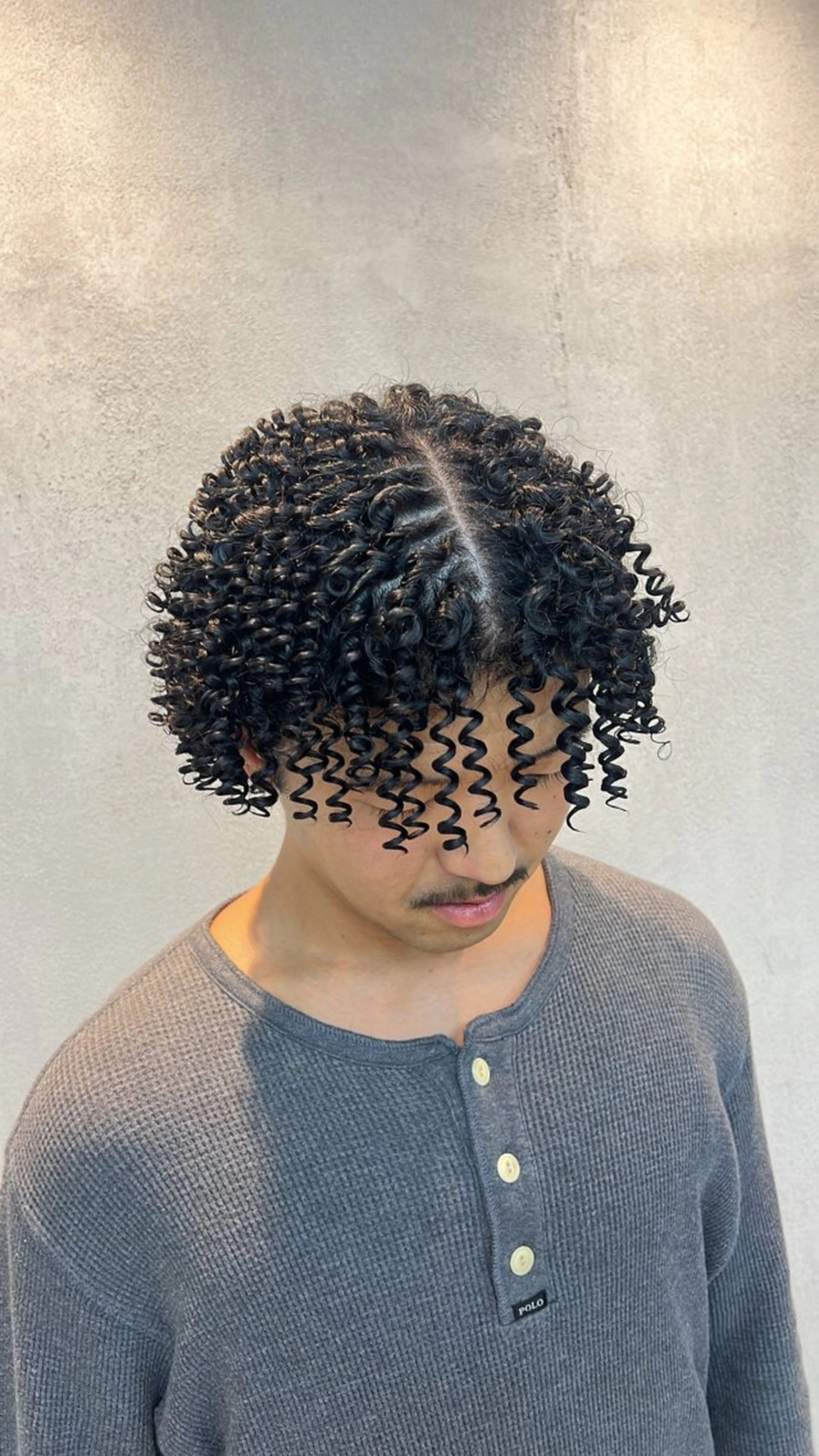 パーマ スパイラルパーマ パーマ 水野 明羽のヘアスタイル