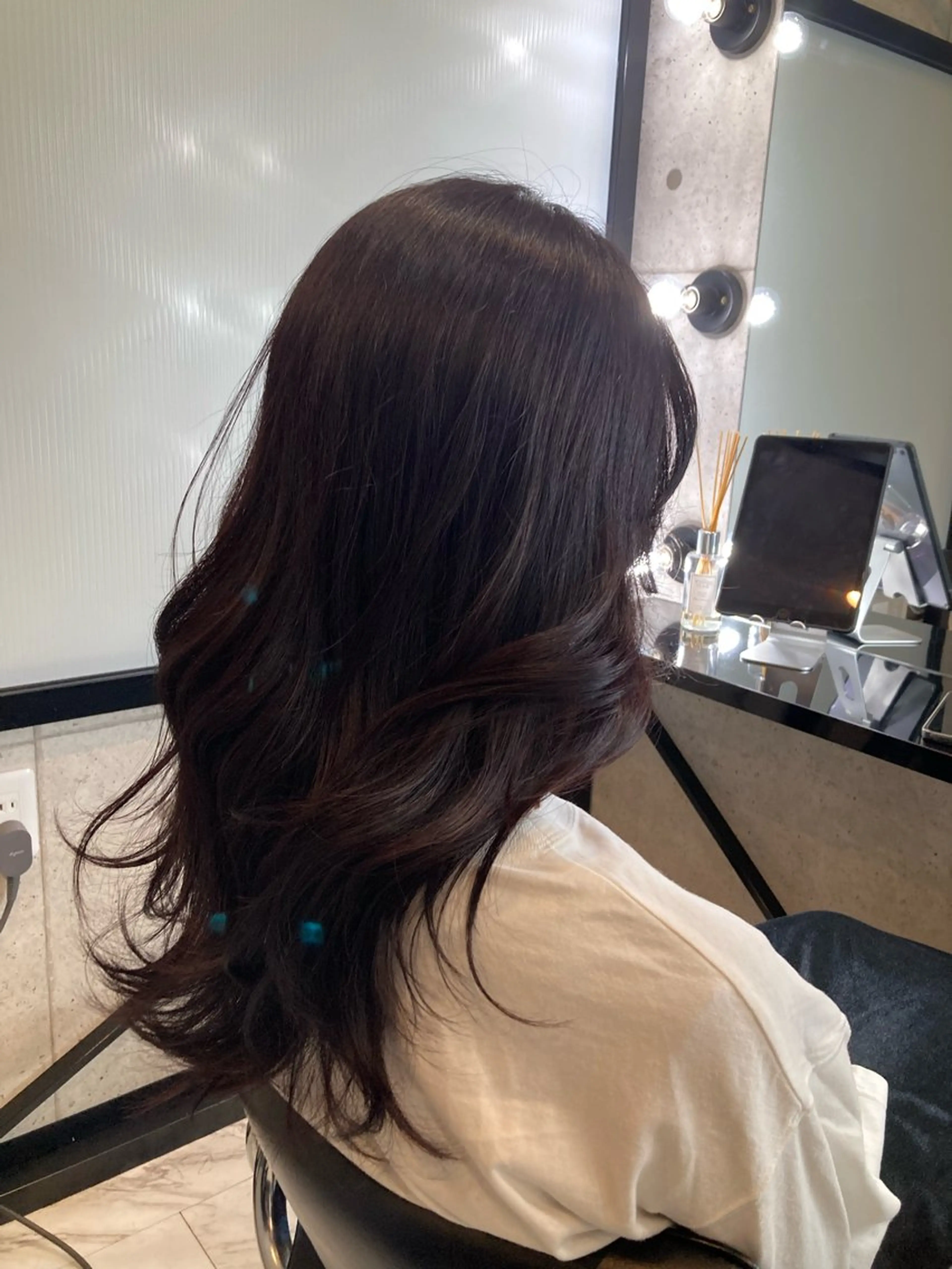 カット+ワンカラー(3stepトリートメント付き)の写真