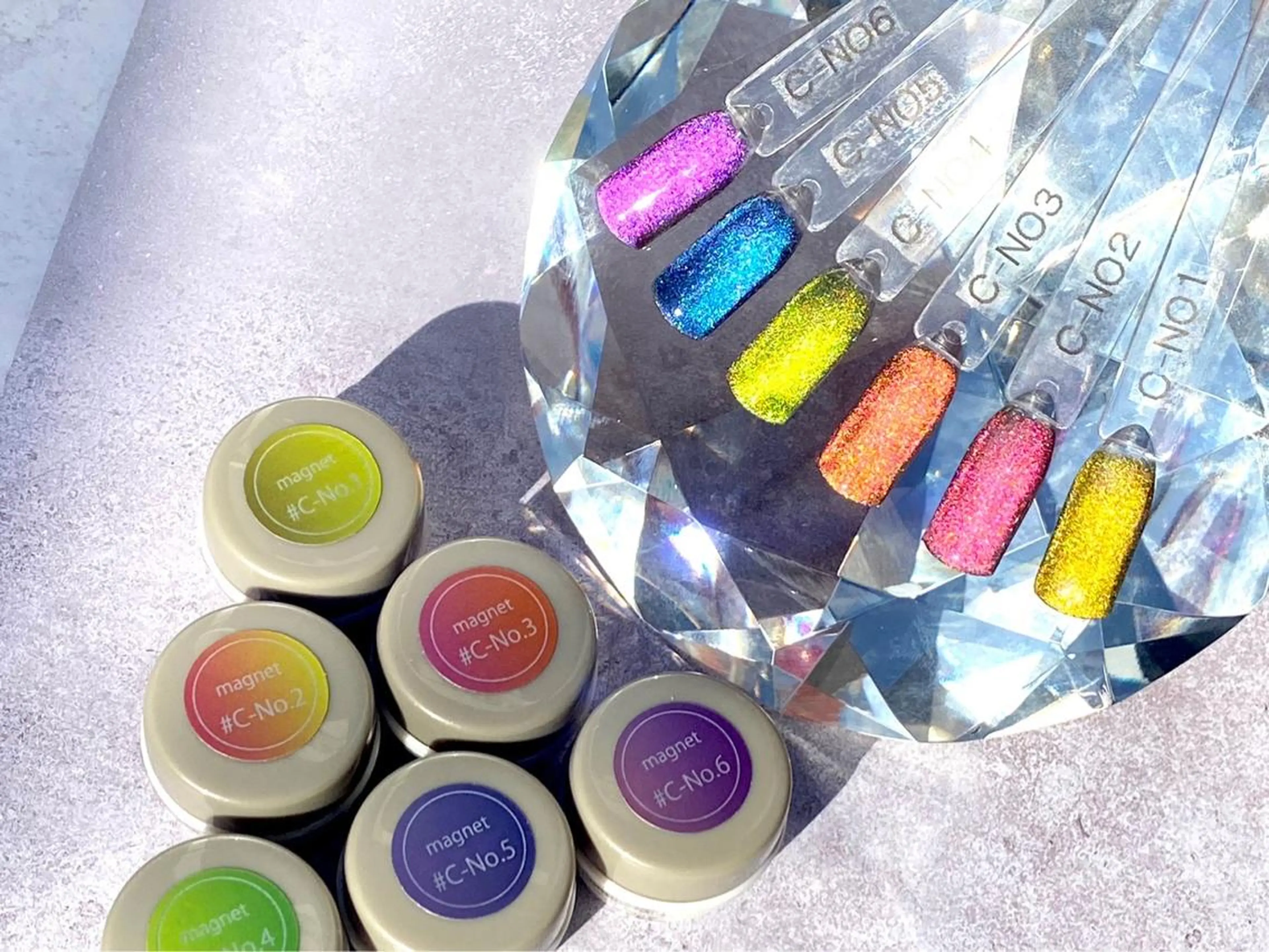 【オフあり】マグネットネイル✨ワンカラー💅の写真