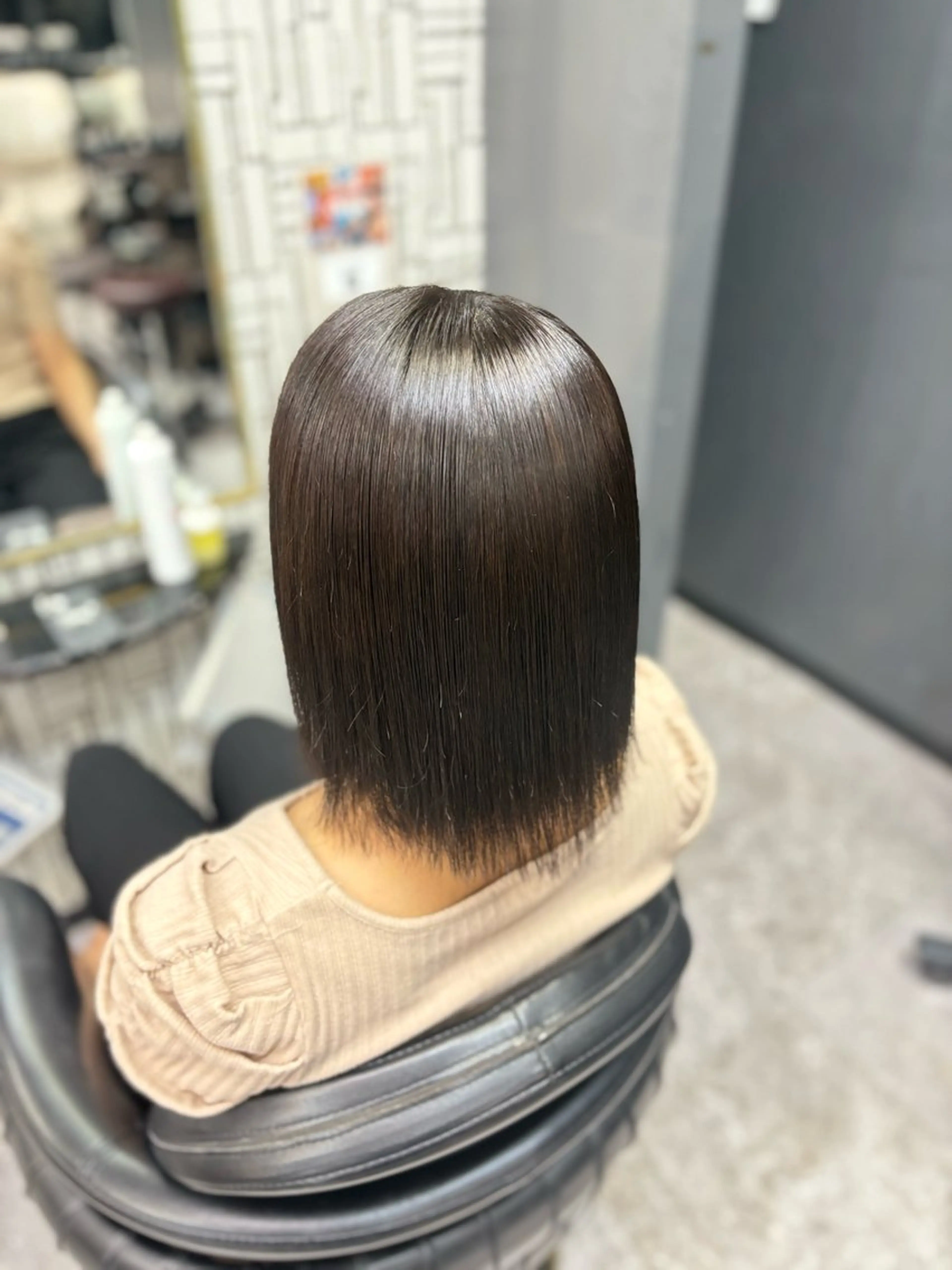 ミディアム Charm久留米所属・冨吉 咲笑のヘアスタイル