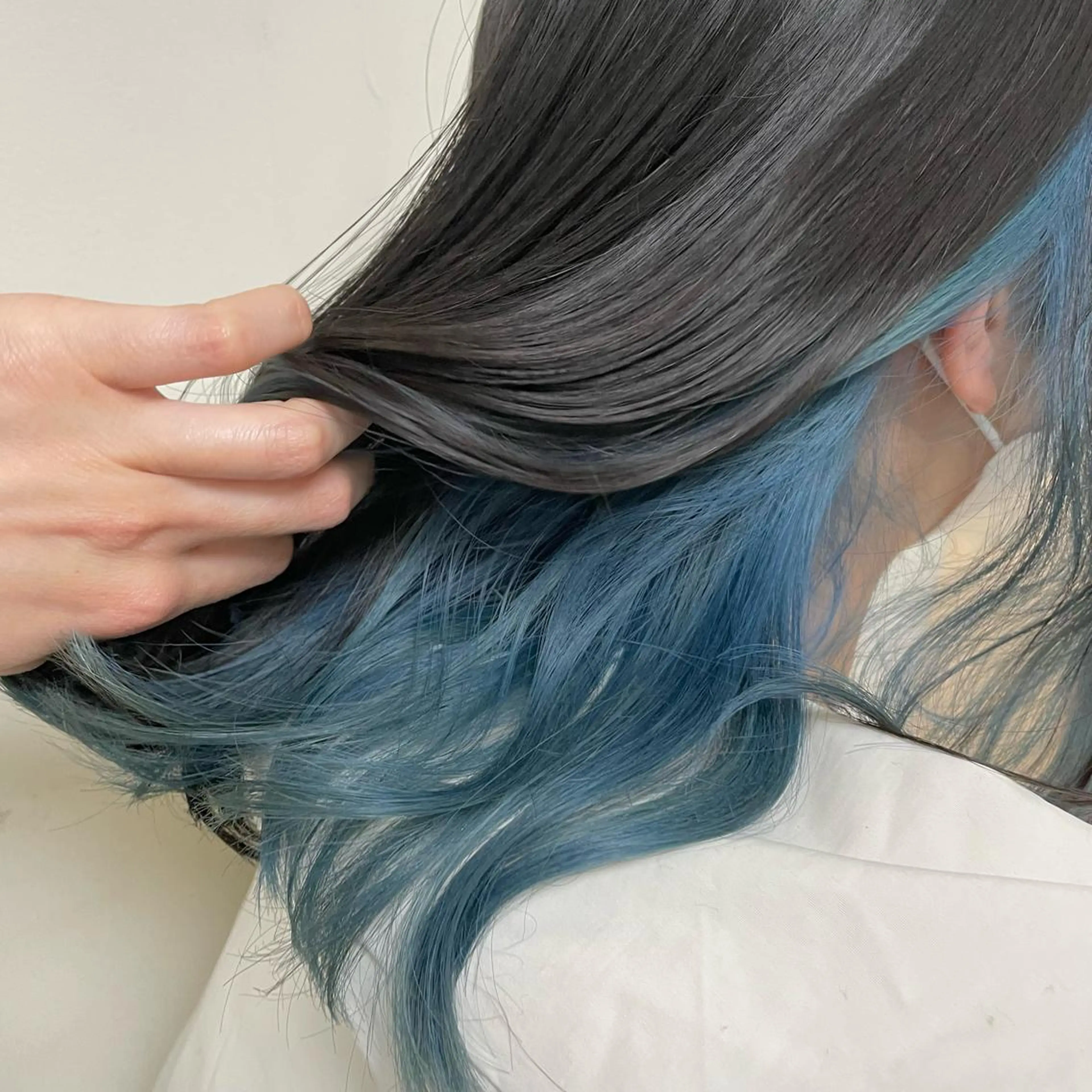 セミロング カラー ヘアアレンジ カット ヘアカラー トリートメント maoブリーチ無し 似合わせカラーのヘアスタイル