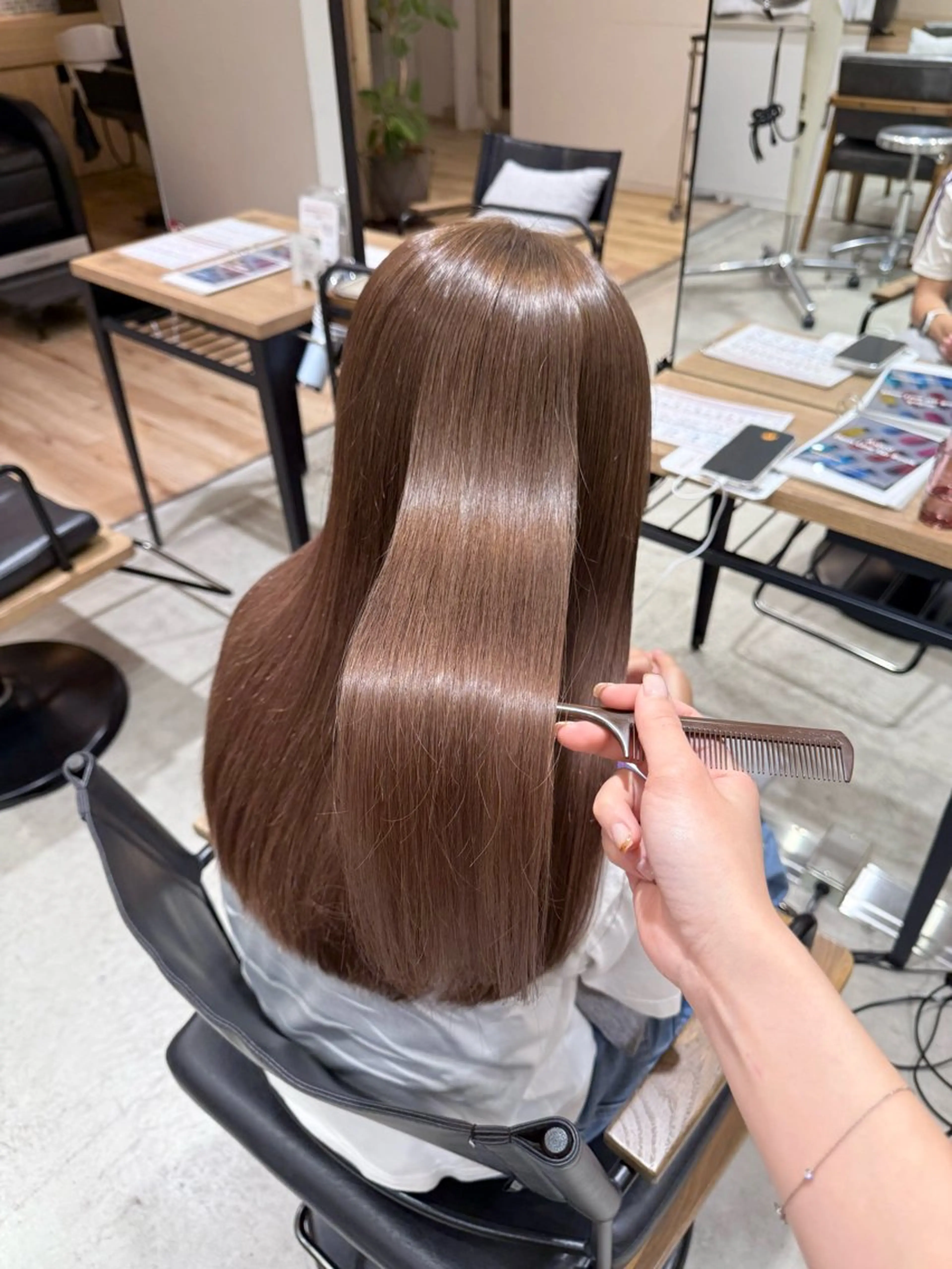 ロング 縮毛矯正 Sēek by Belle所属・縮毛矯正/千葉 /姫花🫧🐇のヘアスタイル