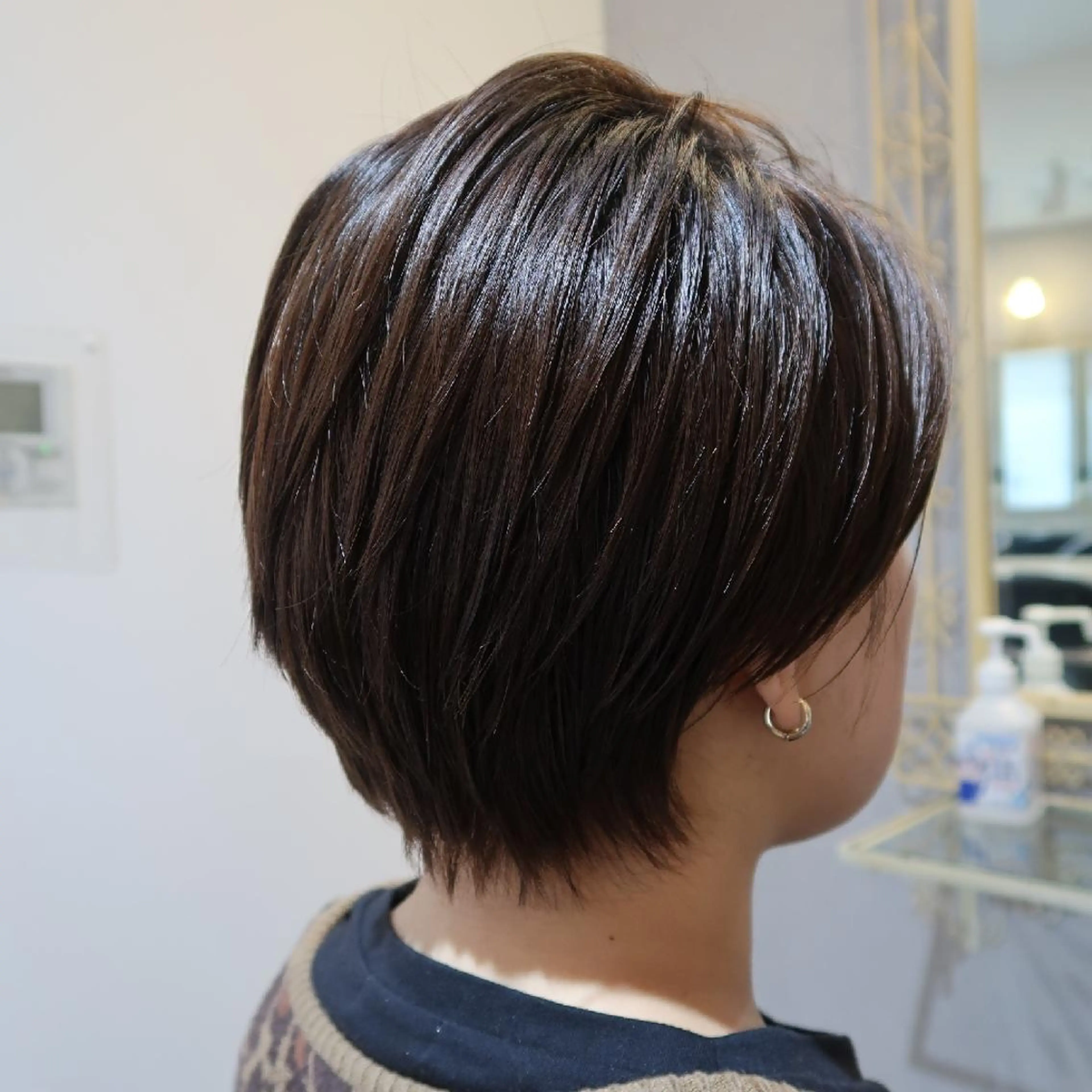 ショート カラー tenny調布 いしまつのヘアスタイル