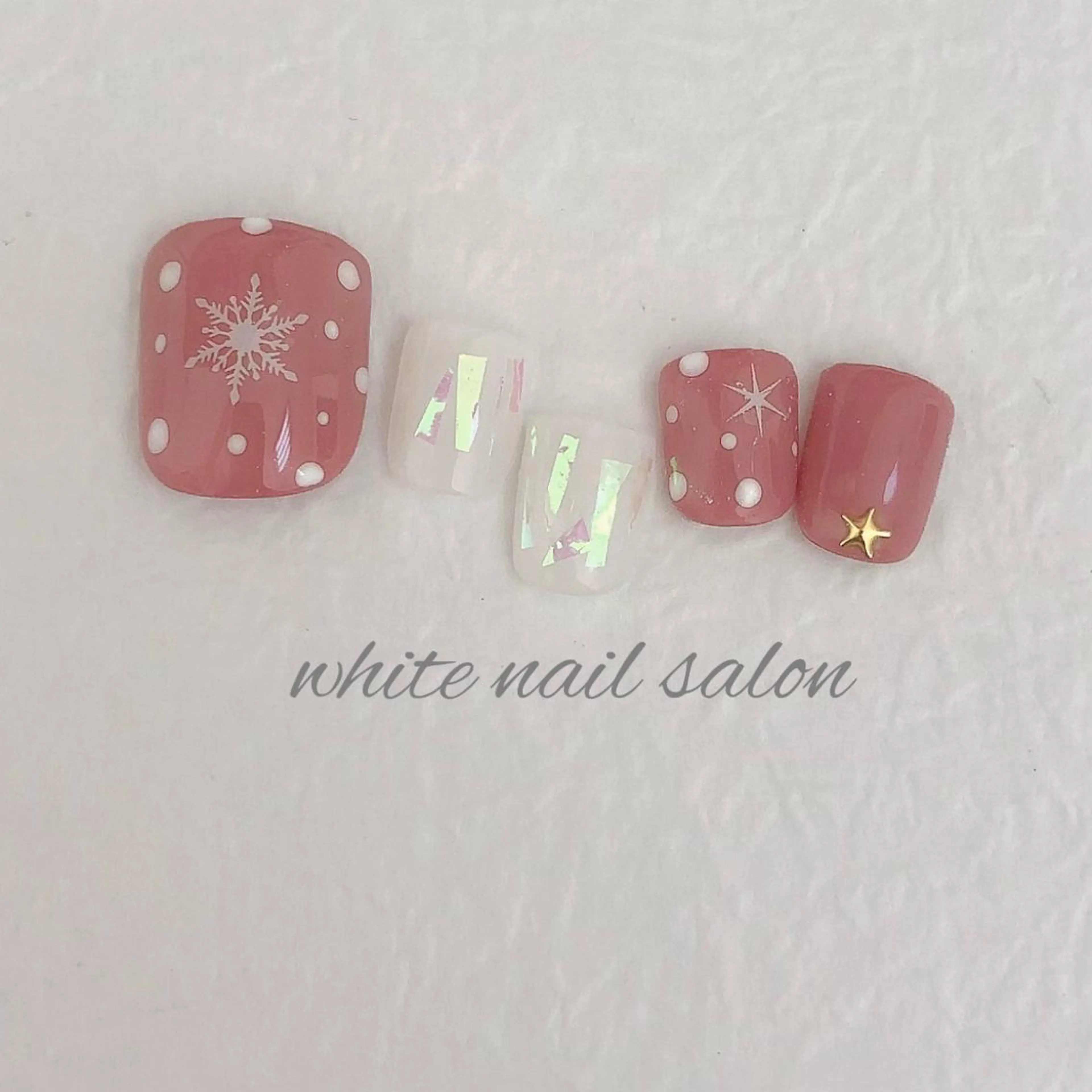 ネイル ジェルネイル ハードジェル 持ち込み ソフトジェル フットネイル white nail salonのネイルデザイン