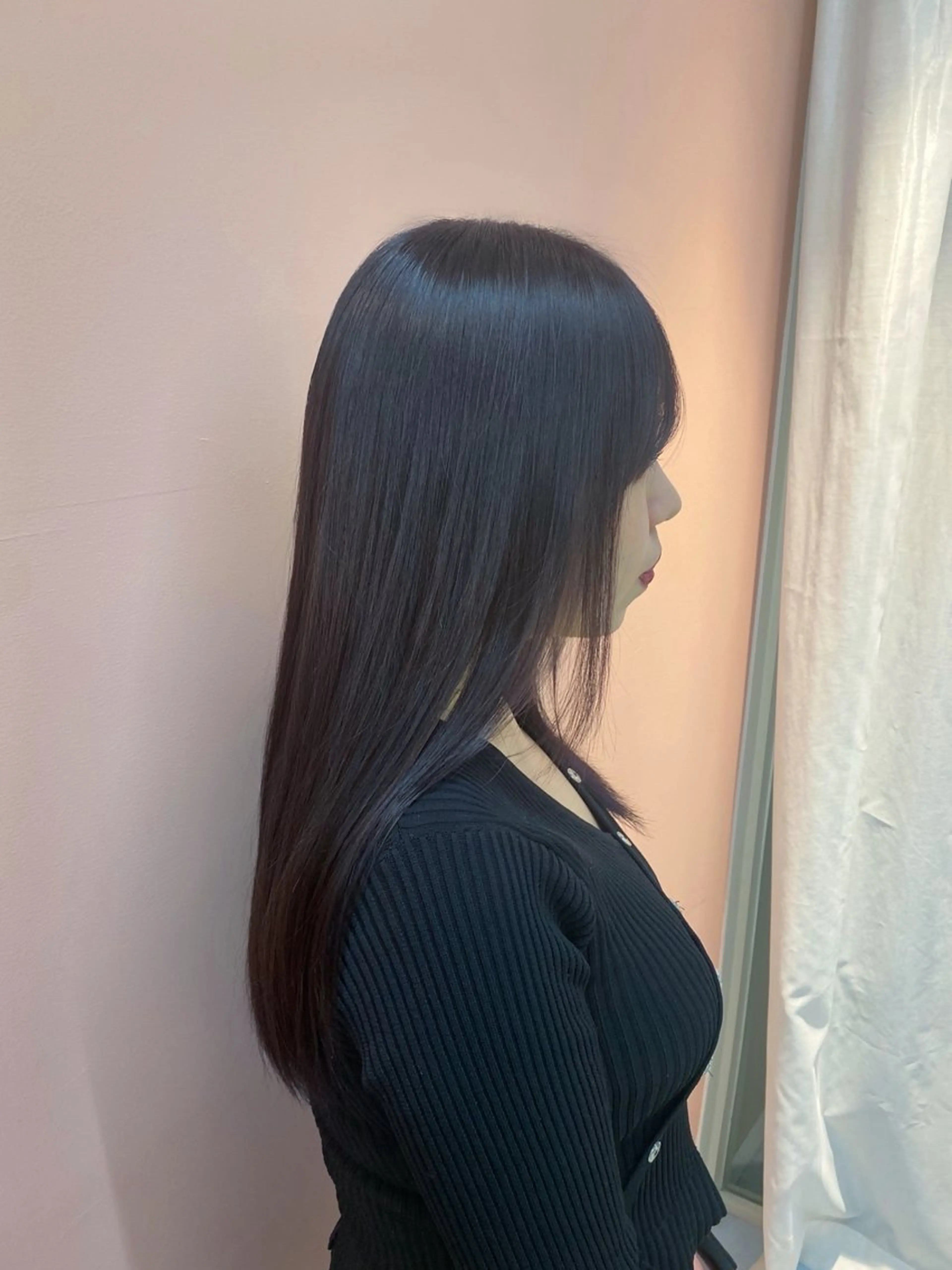 ロング カラー アッシュ ラベンダーカラー mite hikariのヘアスタイル