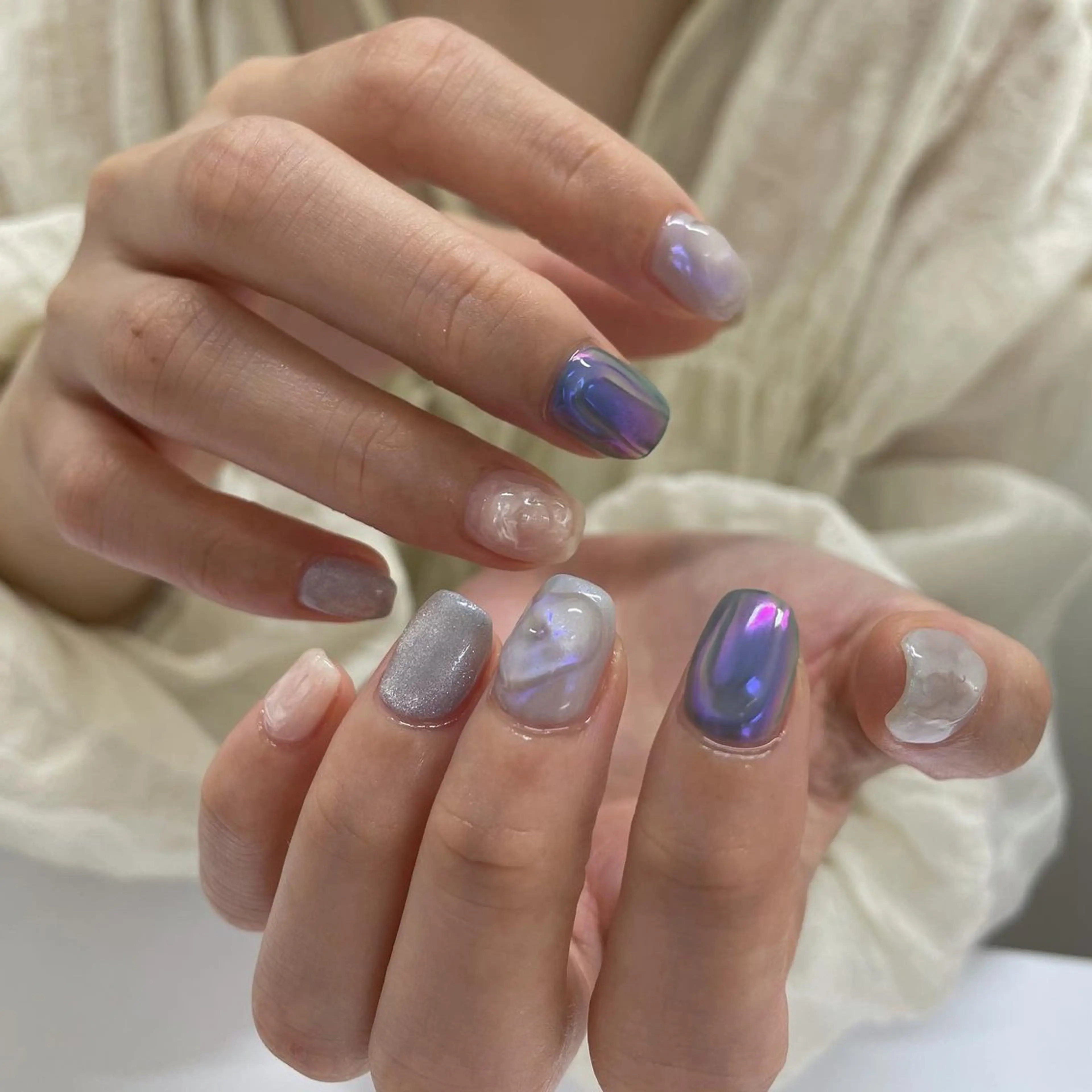 ネイル Dubhe  Nail所属・Dubhe Nail Risaのネイルデザイン