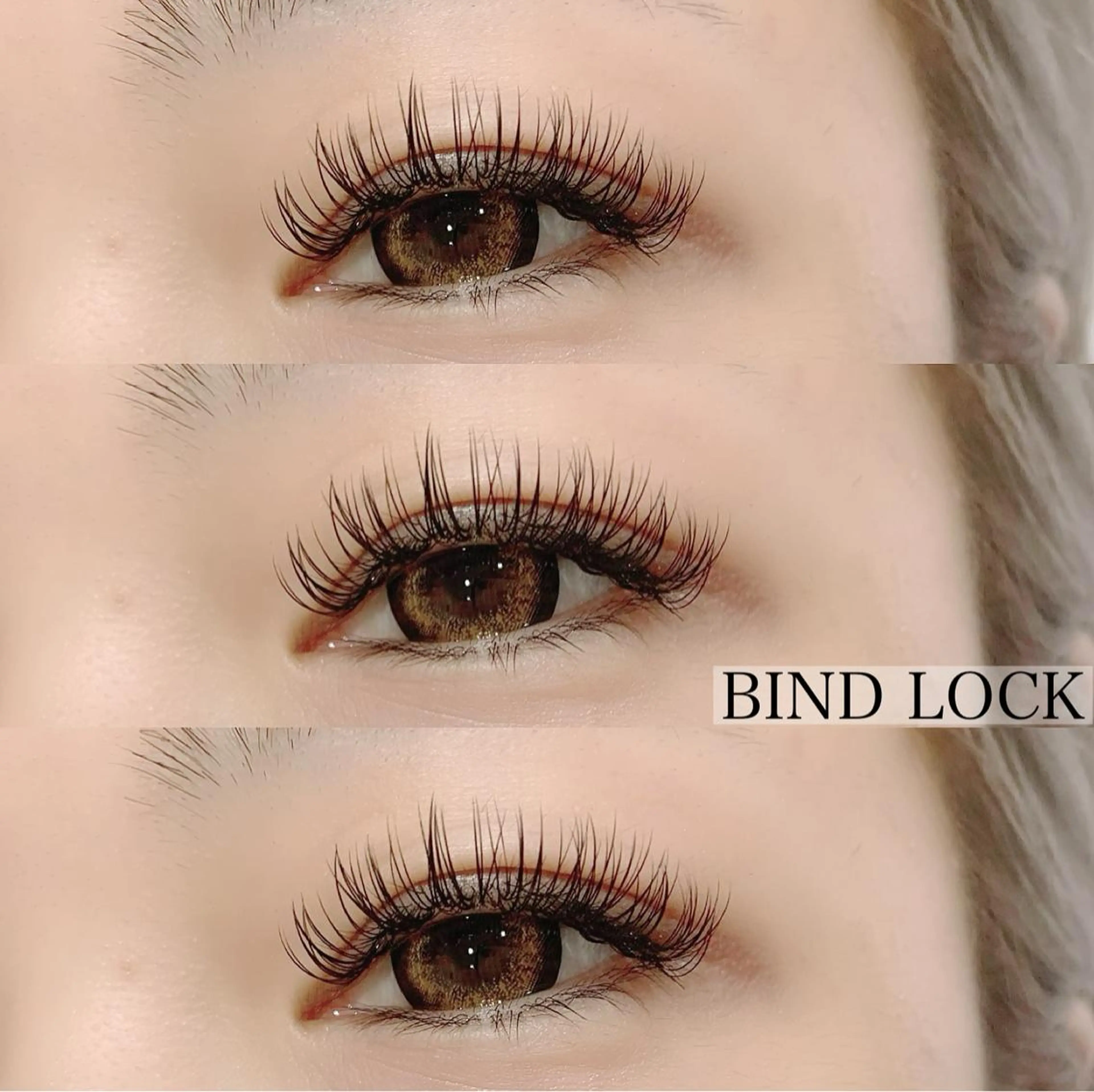 マツエク・マツパ アイブロウ バインドロック 池袋駅韓国風🇰🇷 束感💗Tomoのマツエク・マツパデザイン