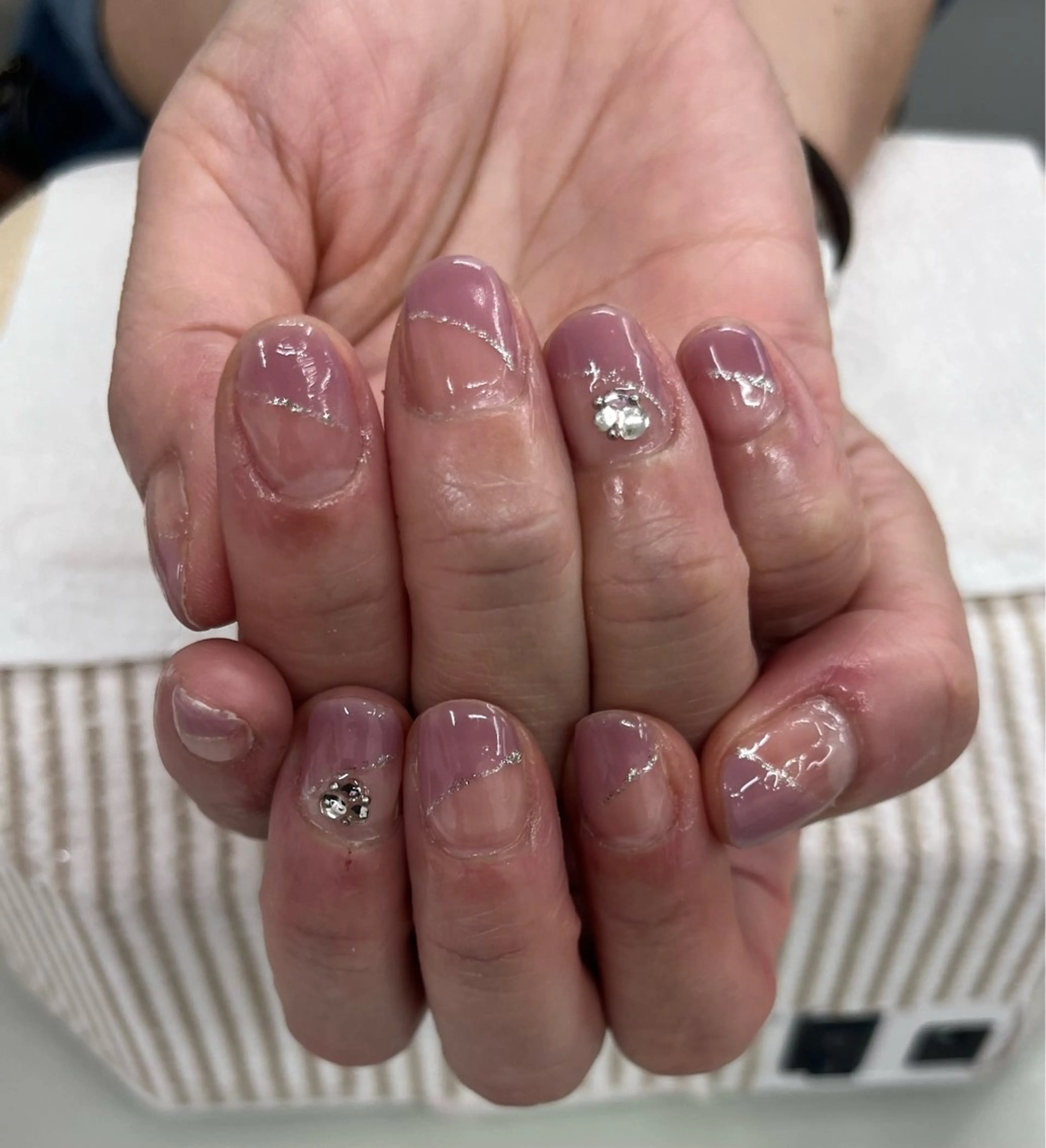 ネイル 土肥 愛菜のネイルデザイン