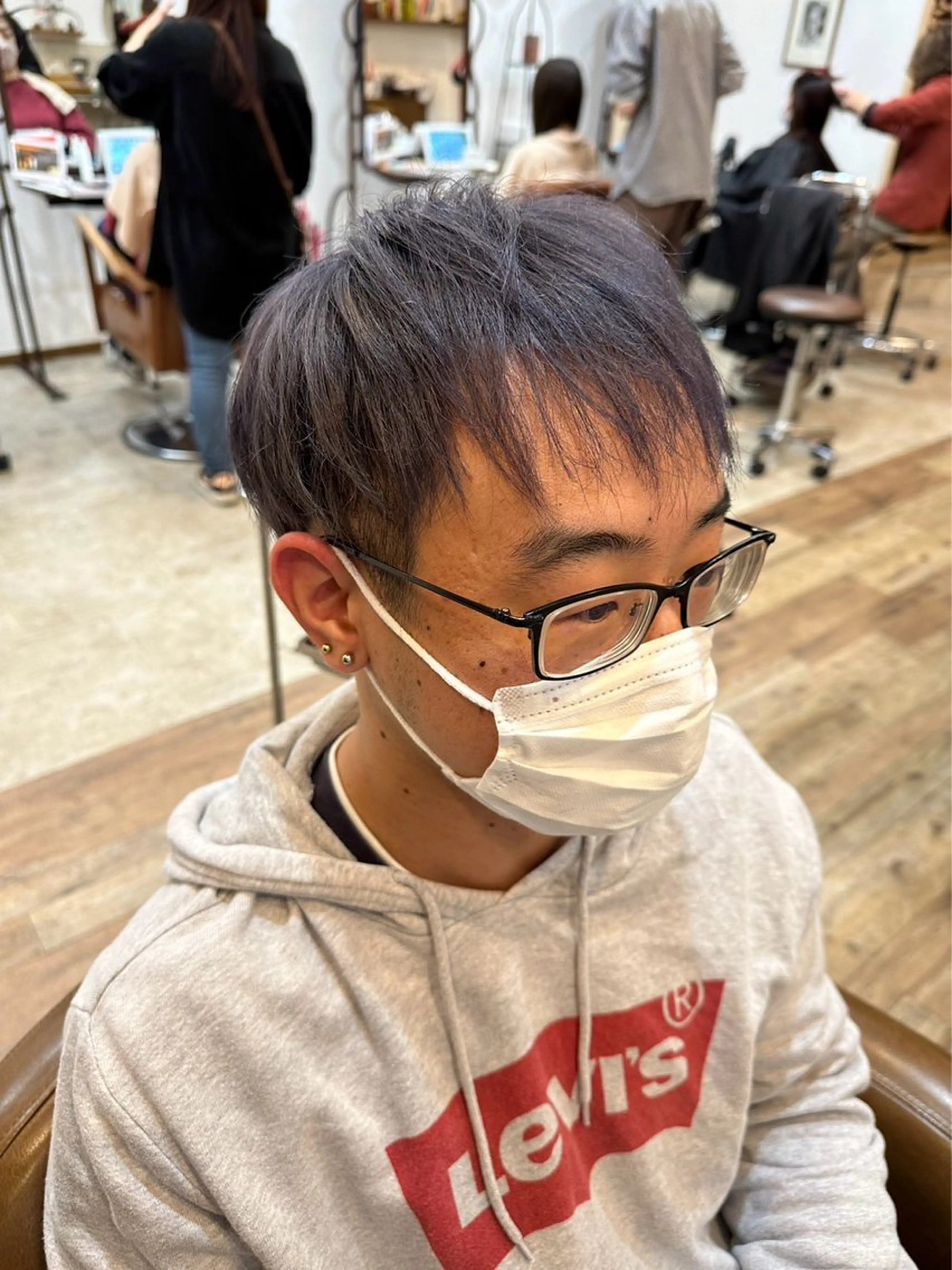 ショート カラー メンズ カット特化型 美容師/栗本のヘアスタイル