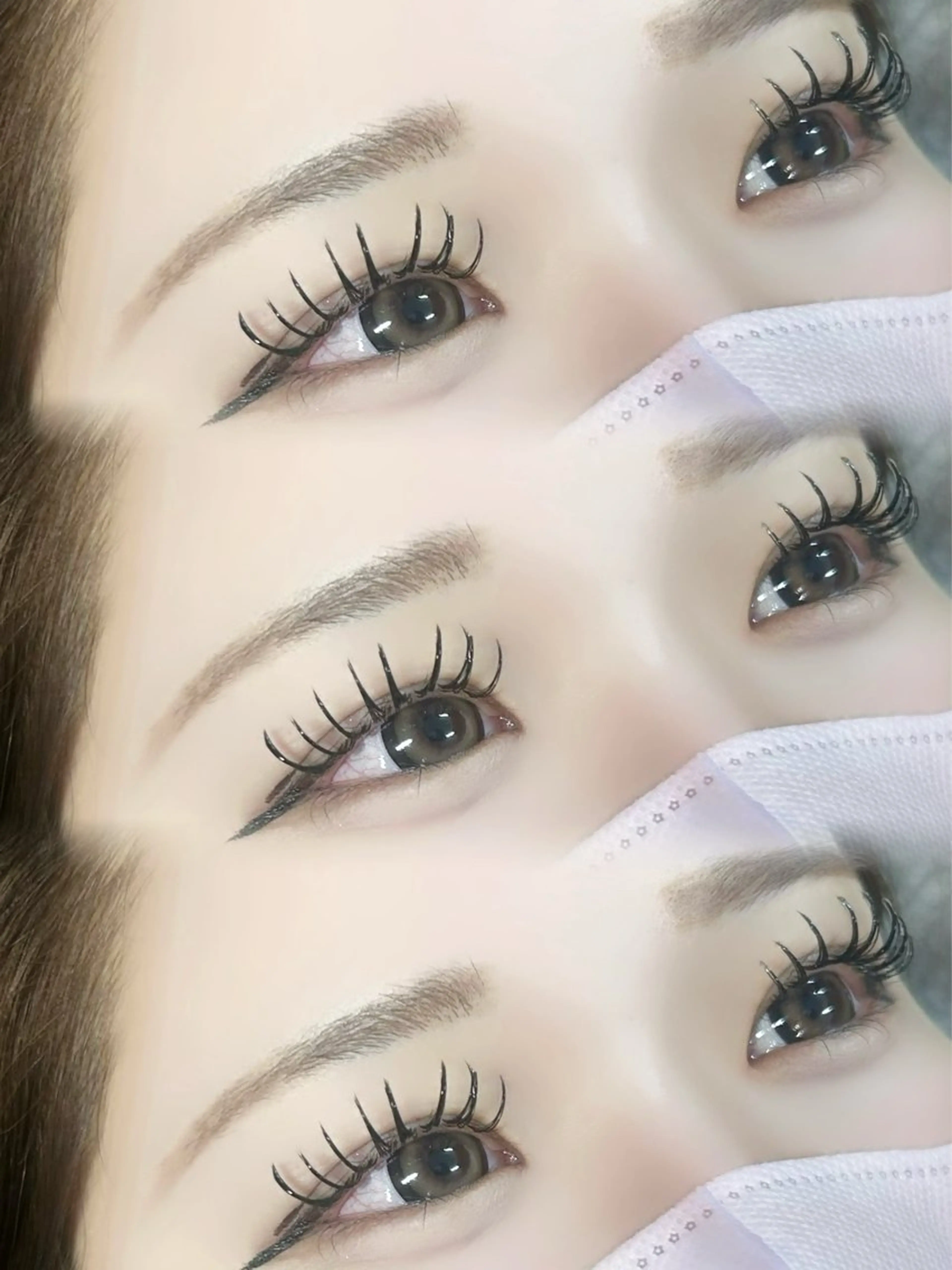 マツエク・マツパ shucre太田川 hisanaのマツエク・マツパデザイン