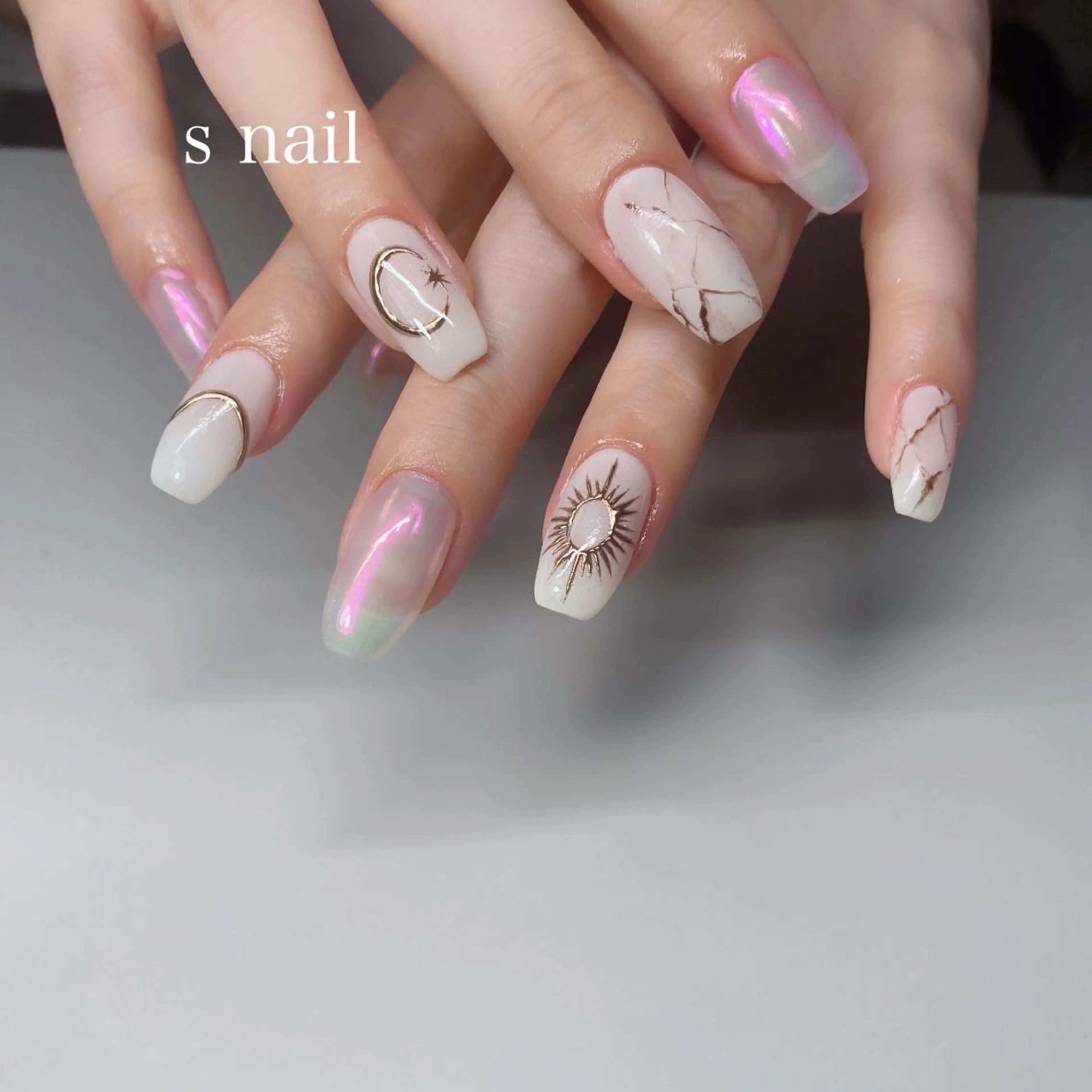ネイル アートネイル ハンドネイル s nail さとよしみゆきのネイルデザイン