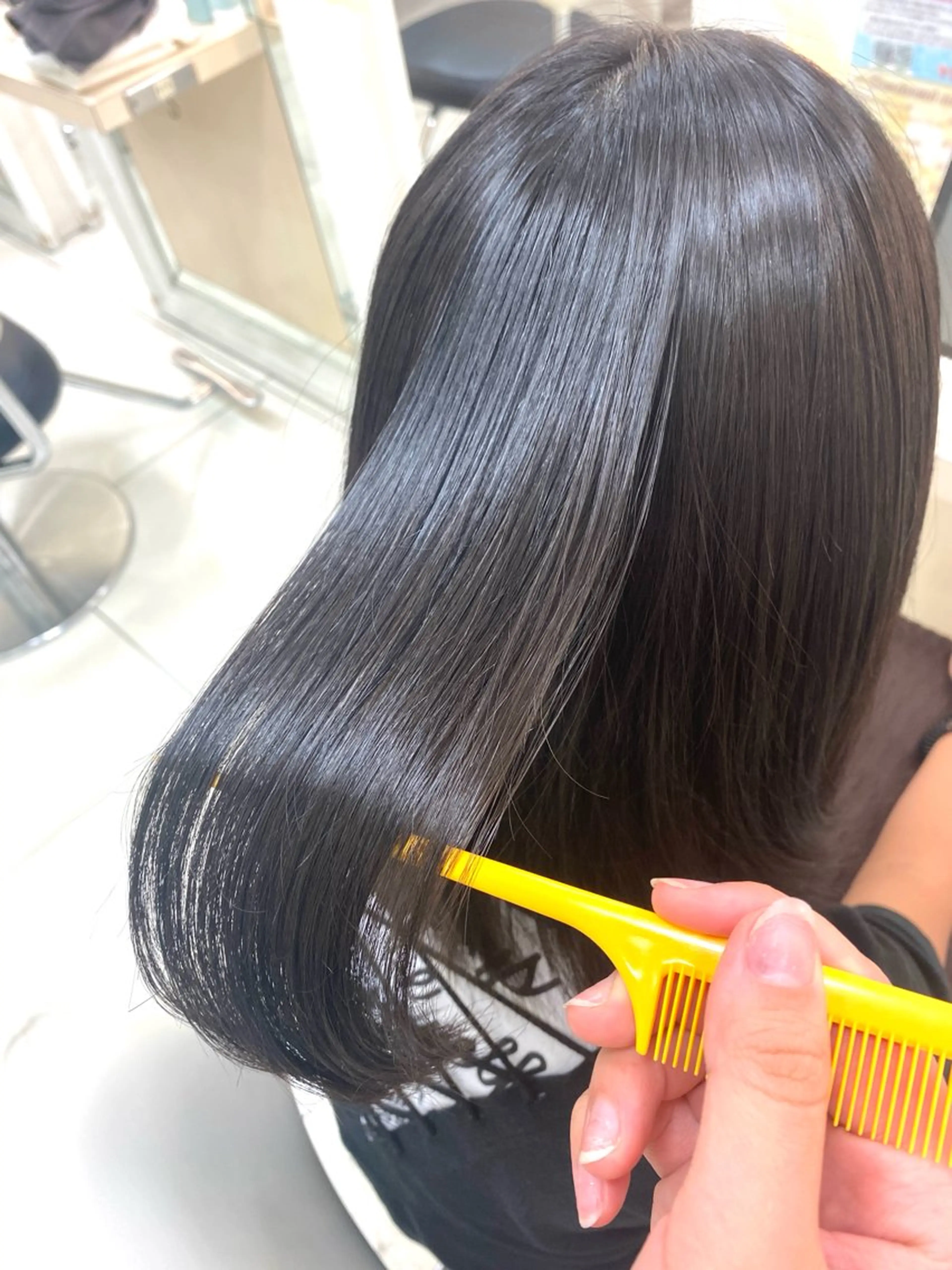 セミロング パーマ 🏹💞中園 千咲希👼🏻‎🪽のヘアスタイル