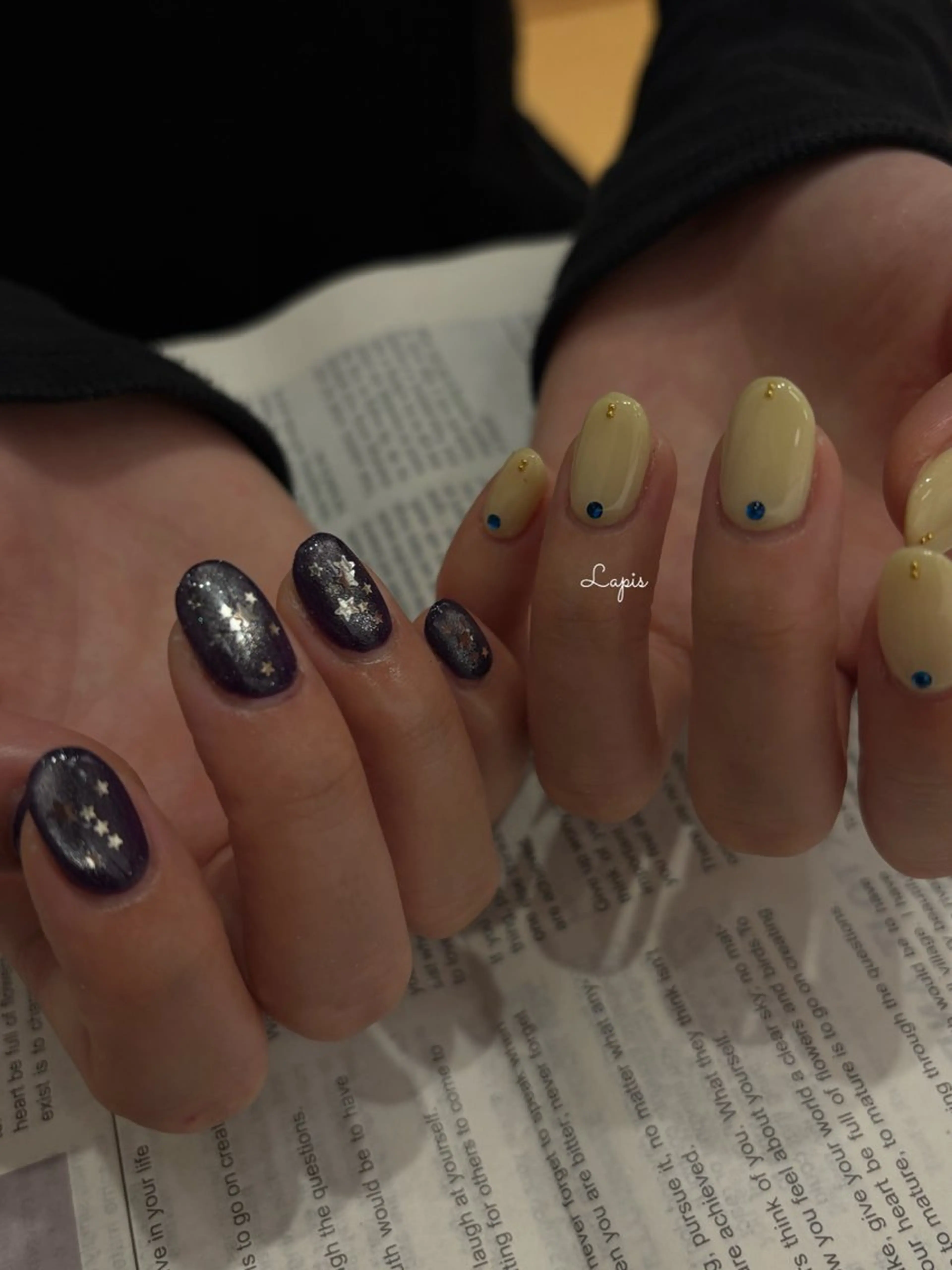 ネイル ハンドネイル Lapis *のネイルデザイン