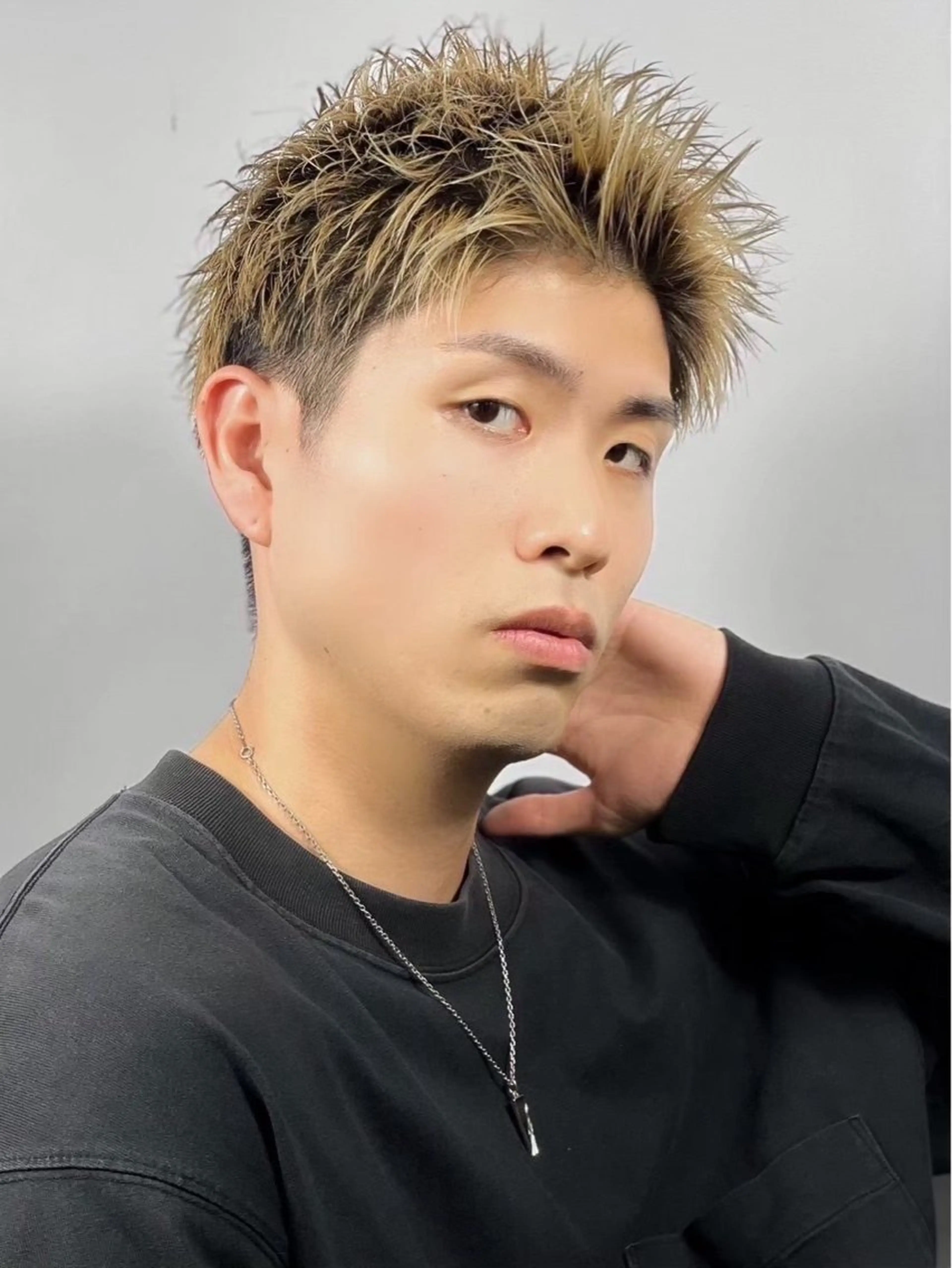 ショート メンズ 柴田 嘉文のヘアスタイル