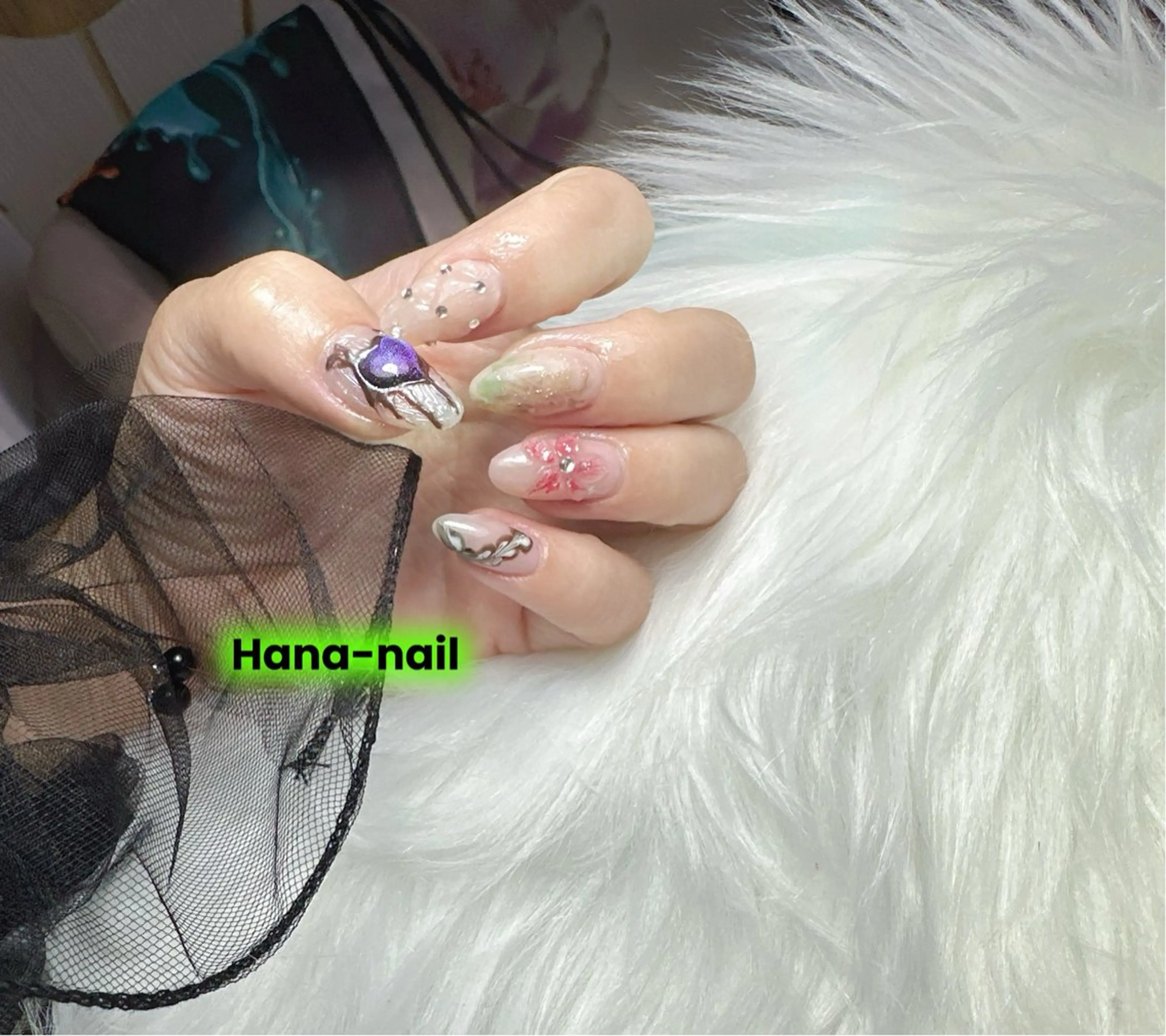 ネイル ハンドネイル HaNa_Nail_Salon所属・HANA NAILのネイルデザイン