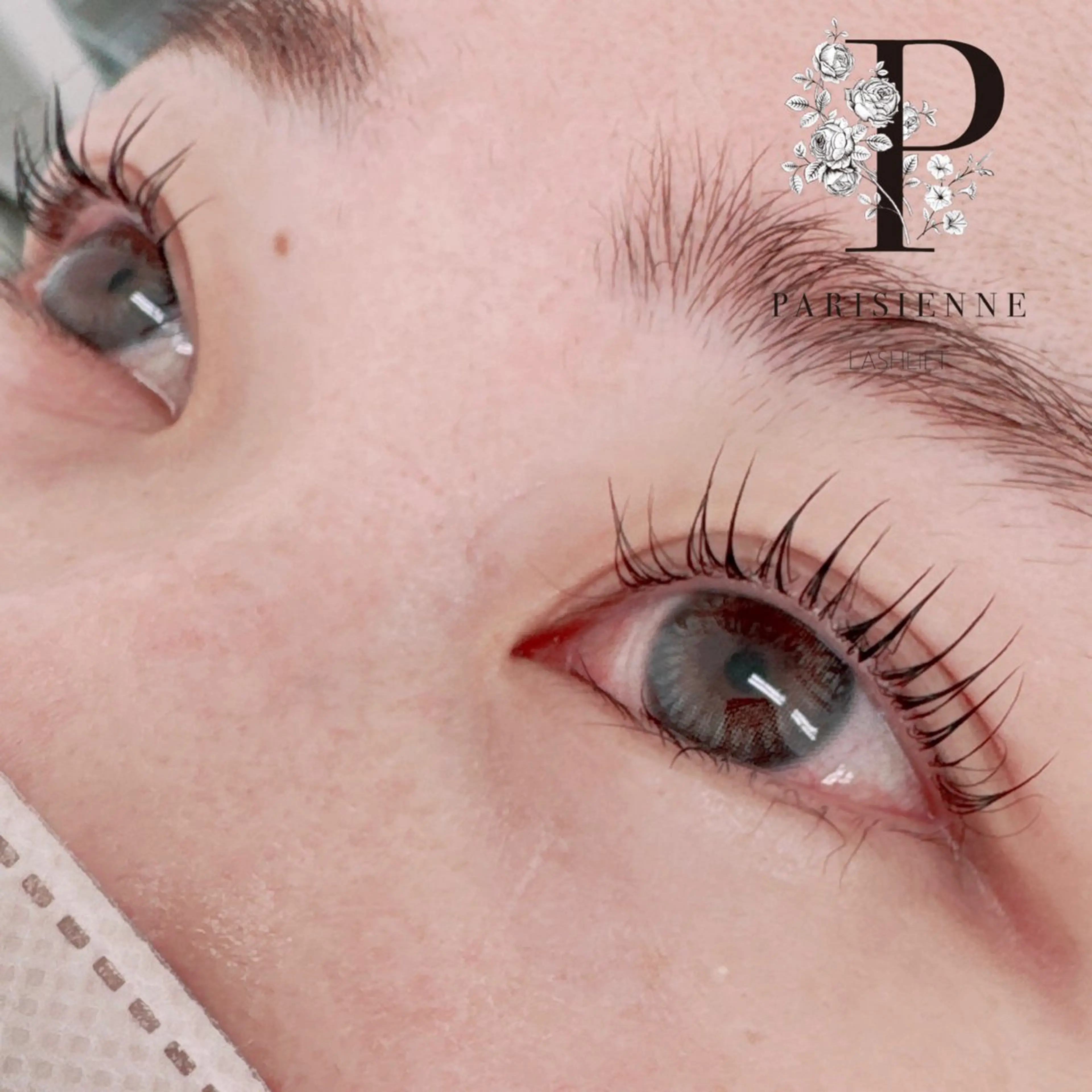 マツエク・マツパ パリジェンヌラッシュリフト エクシアホワイト高崎 小林のマツエク・マツパデザイン