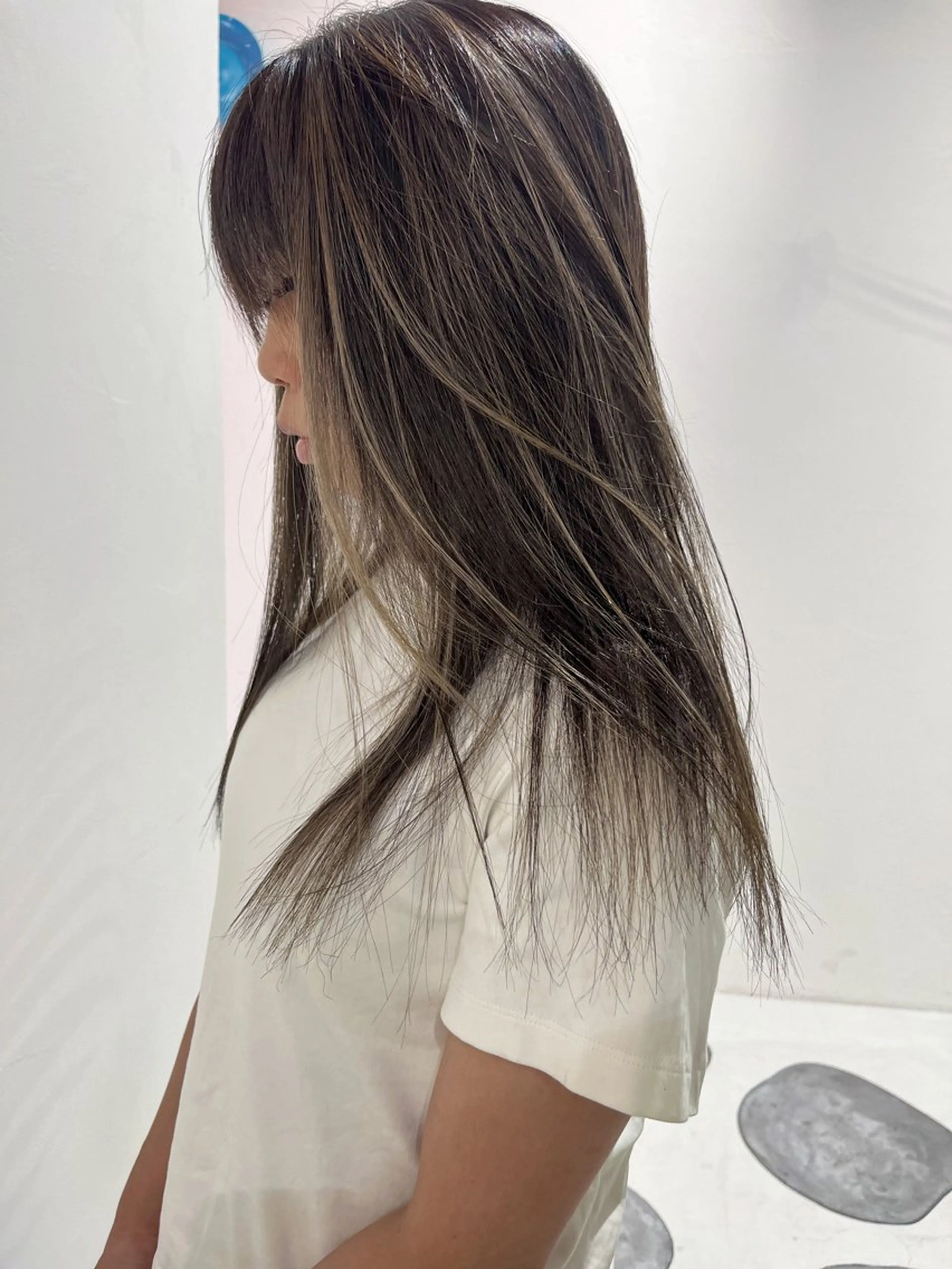 カラー ハイライトカラー L⭐︎s  kind所属・FEMMEAREA☆ Amiのヘアスタイル