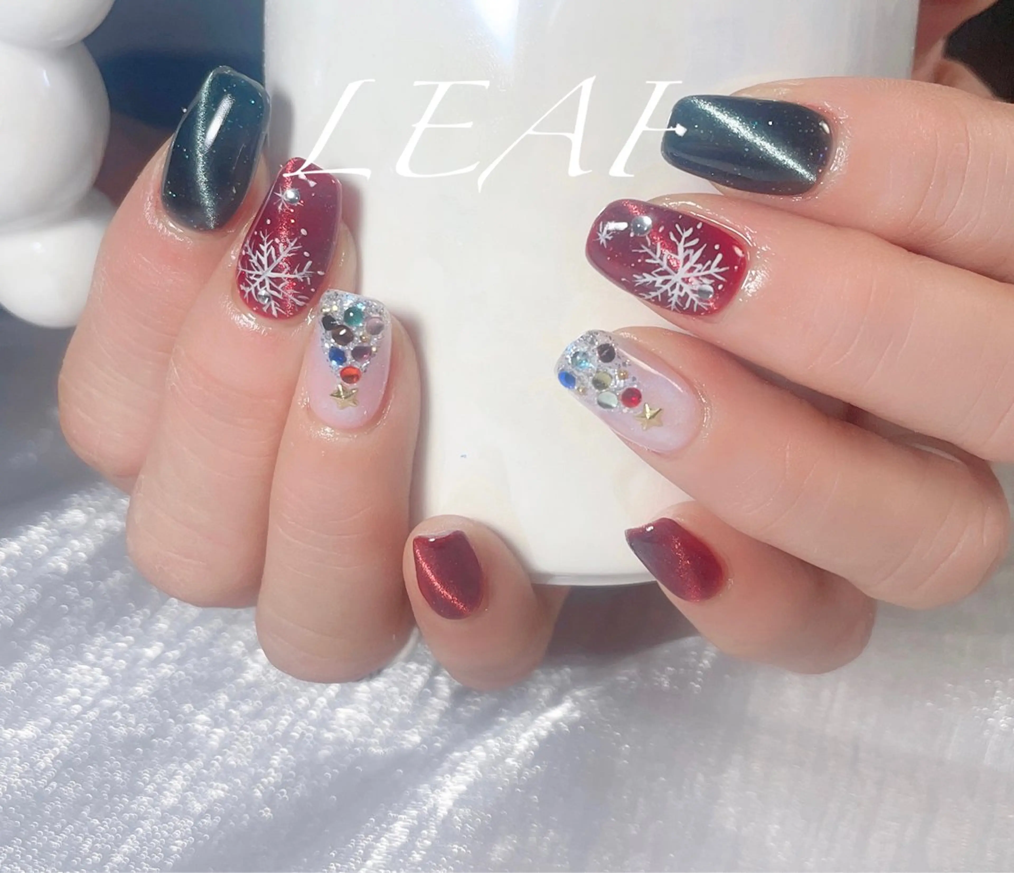 ネイル LEAF🍃 リーフのネイルデザイン