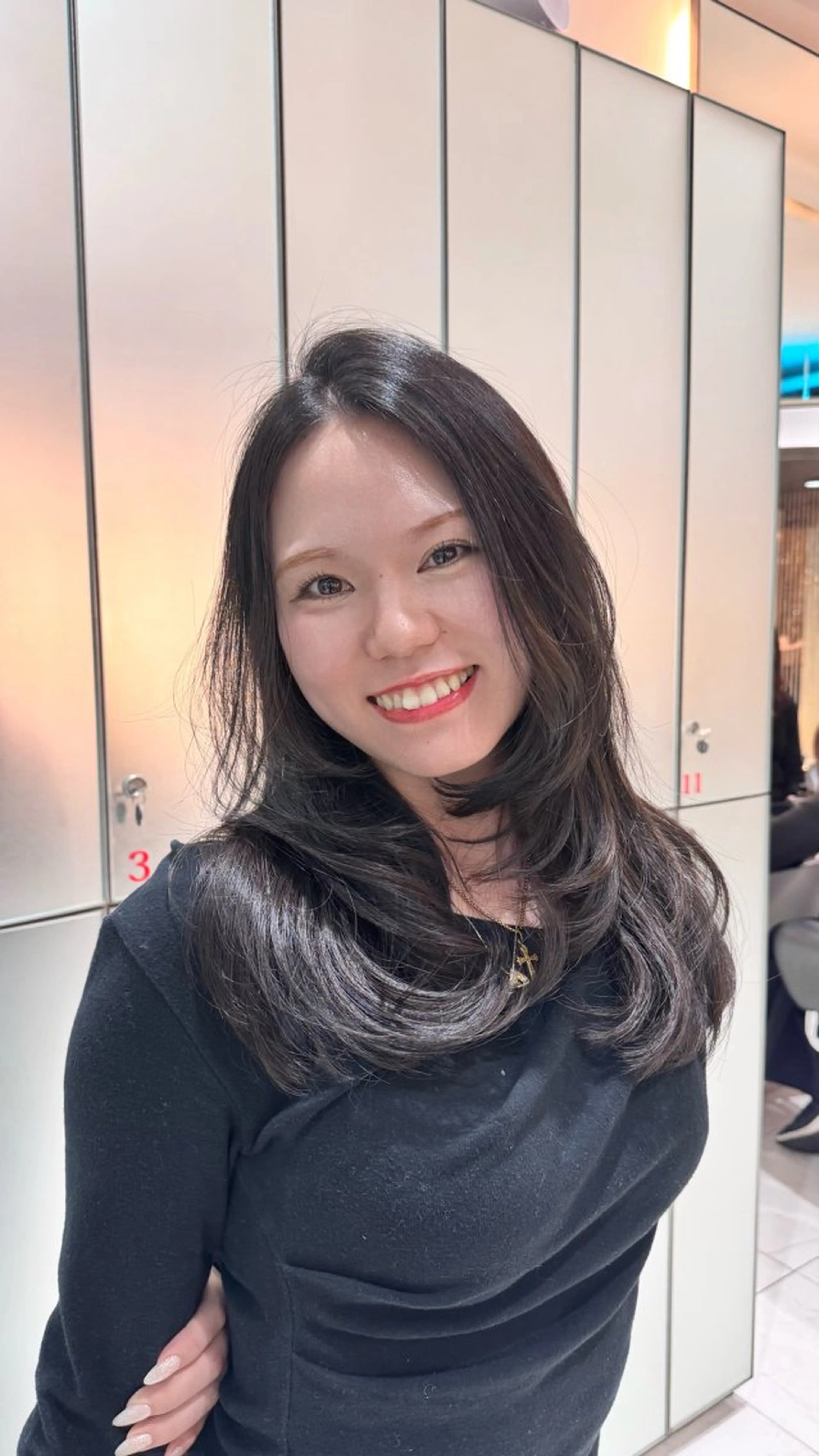 ロング カラー ヘアカラー ジャンクロードビギン 下北沢店所属・ルナ/モデル募集🎀 /バレイヤージュのヘアスタイル