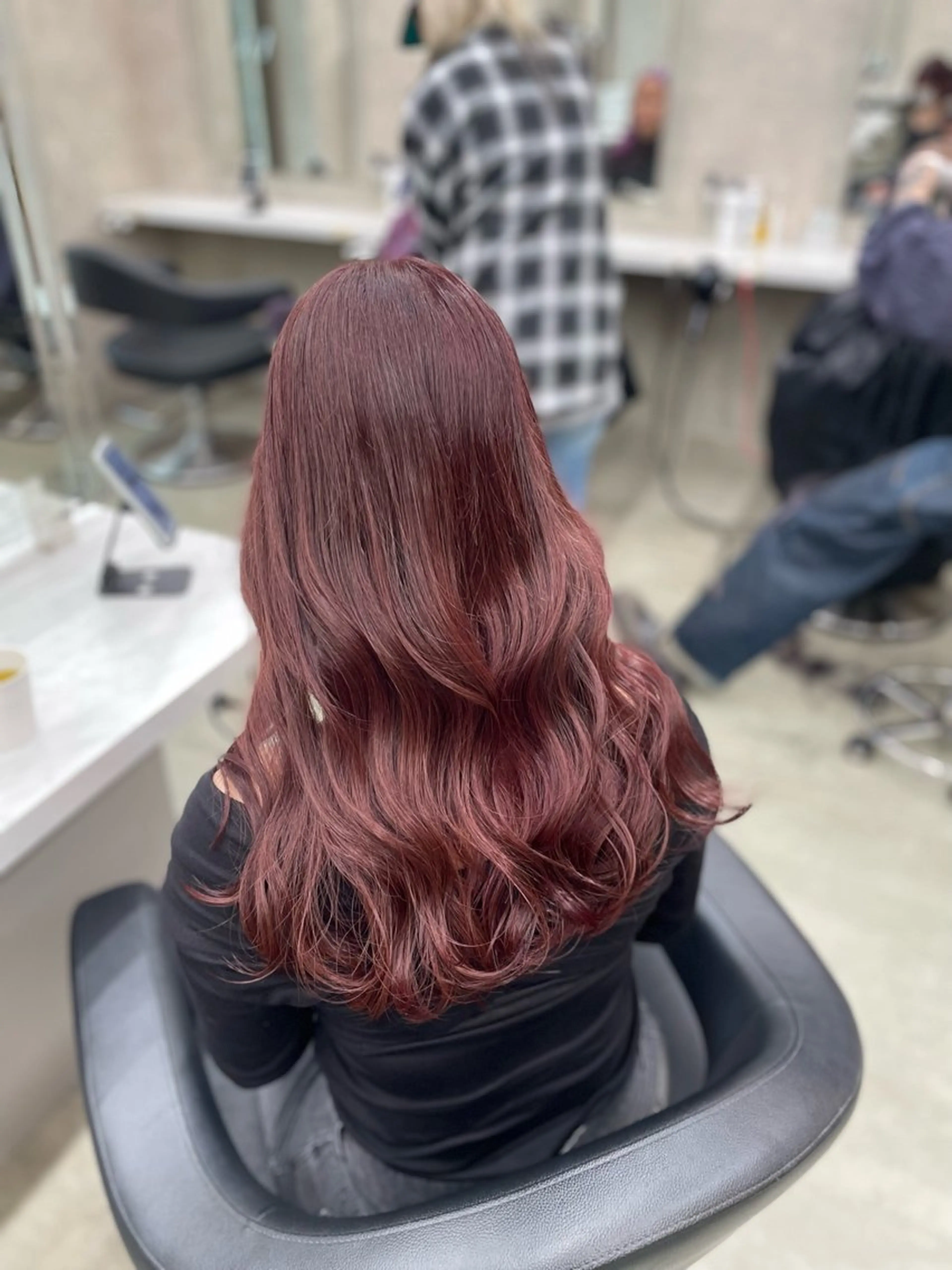 ロング カラー 🎀暖色/ラベンダー /paru🤍のヘアスタイル