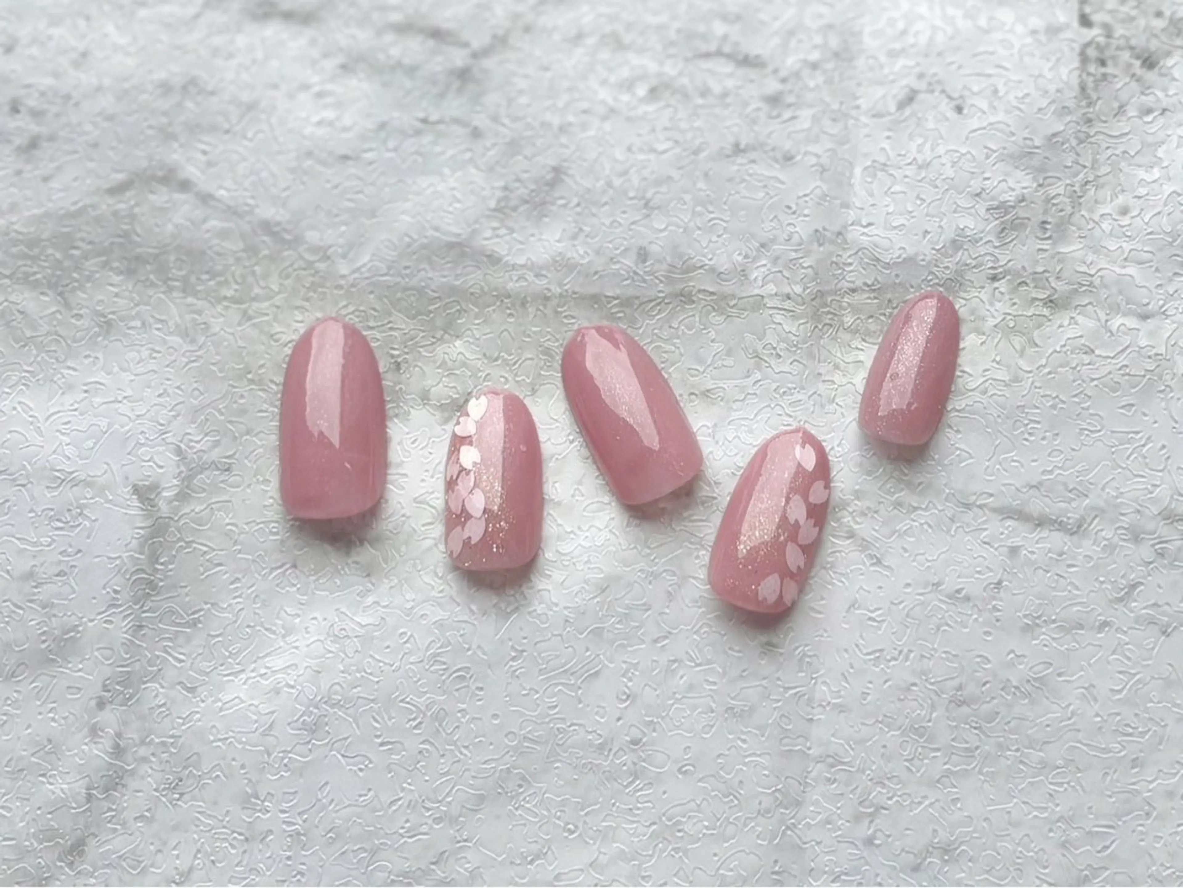 ネイル 桜ネイル Bibinail ☆namiのネイルデザイン