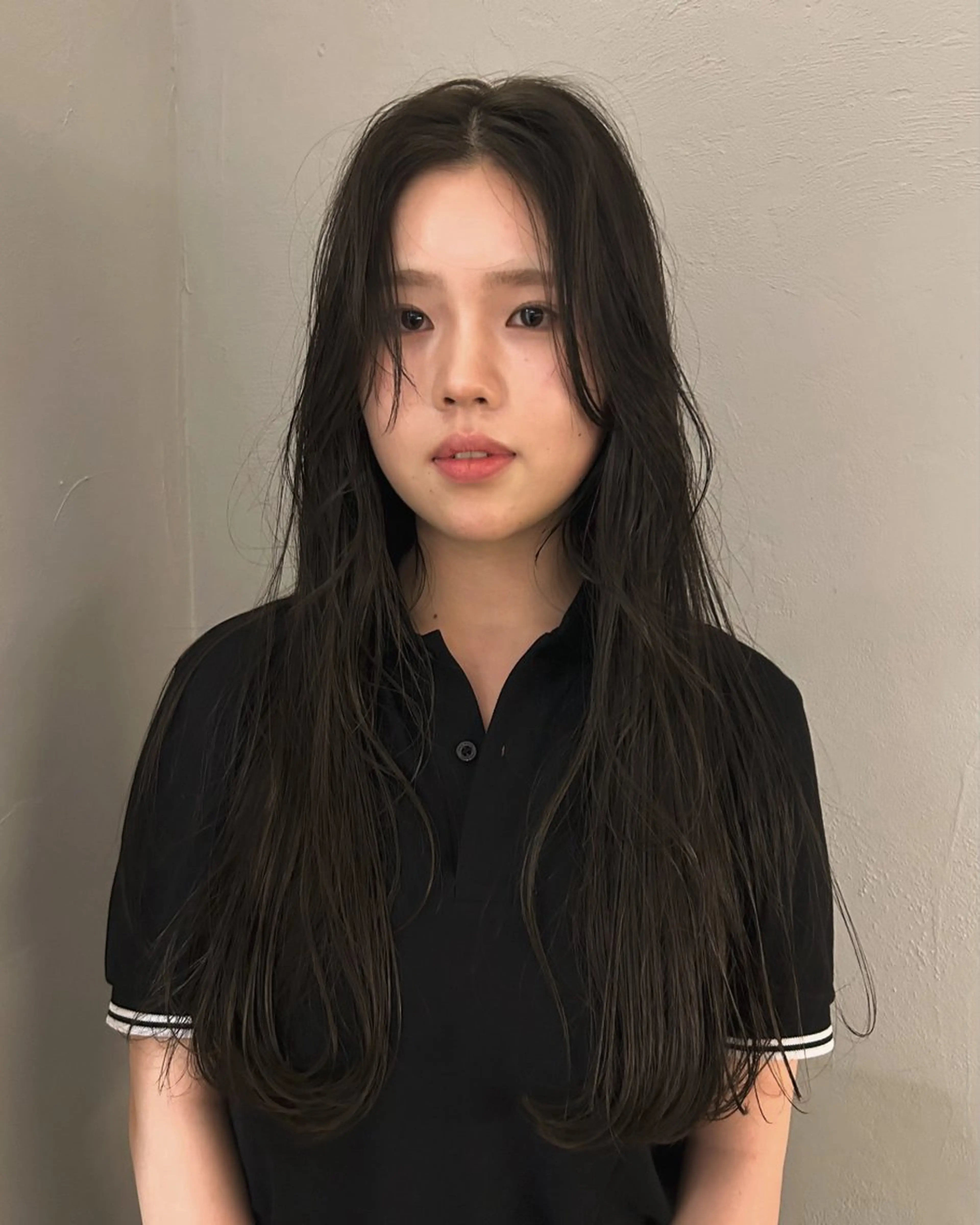 ロング カラー ケアパーマ/ケアブリ ーチdaisukeのヘアスタイル