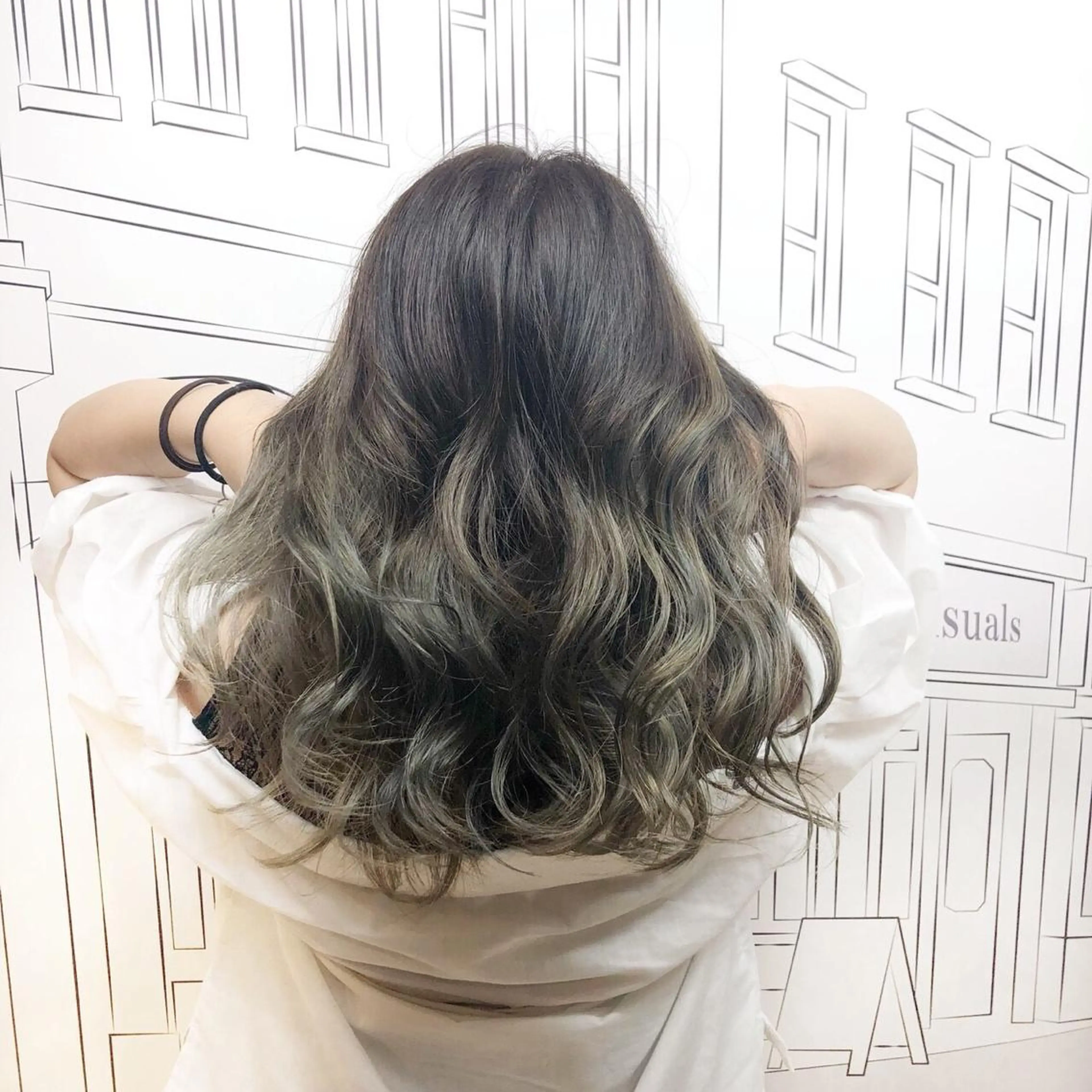 ロング カラー レイヤー,ボブ / 彩未のヘアスタイル