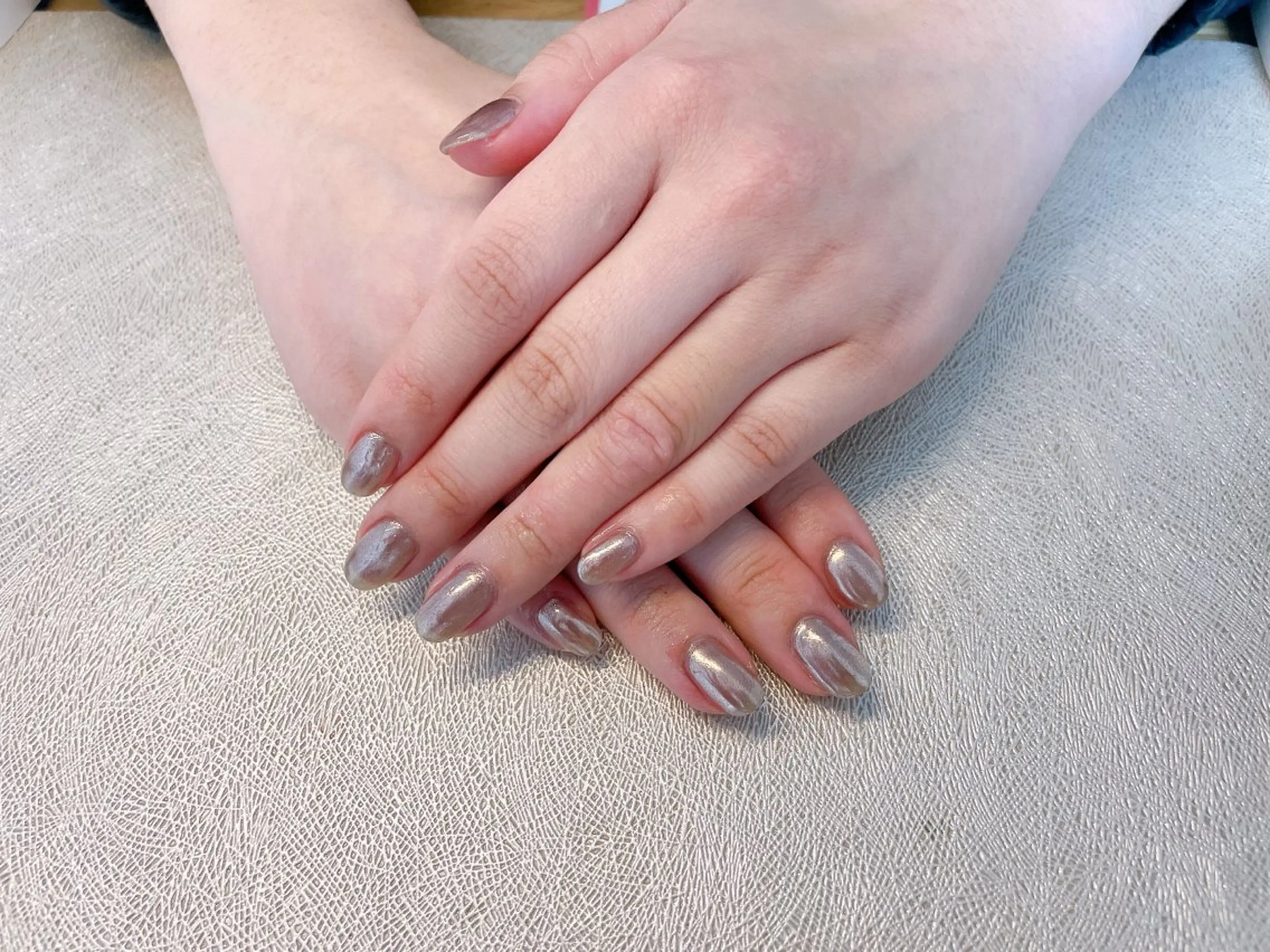 ネイル オーロラネイル フットネイル フレンチネイル ジェルネイル 韓国ネイル ハンドネイル Mogu nail 二子玉川のネイルデザイン