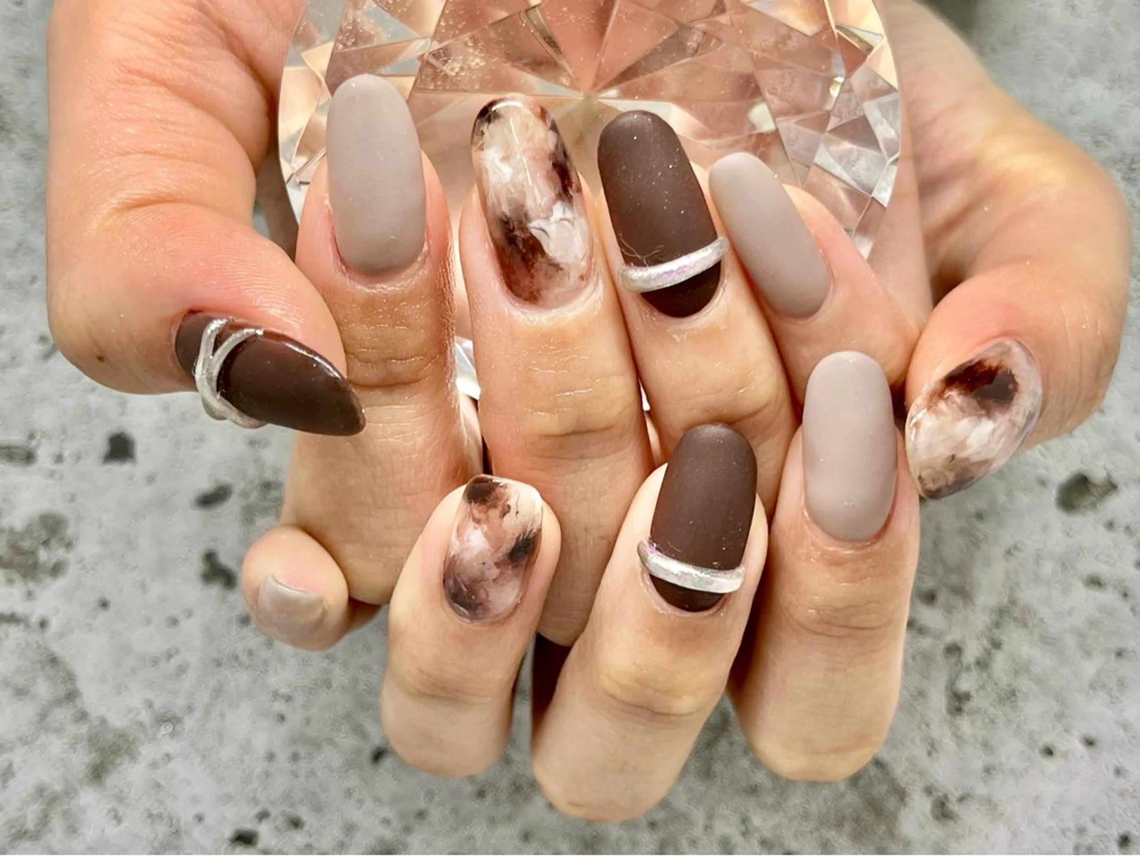 ネイル ニュアンスネイル Megumi Nailのネイルデザイン