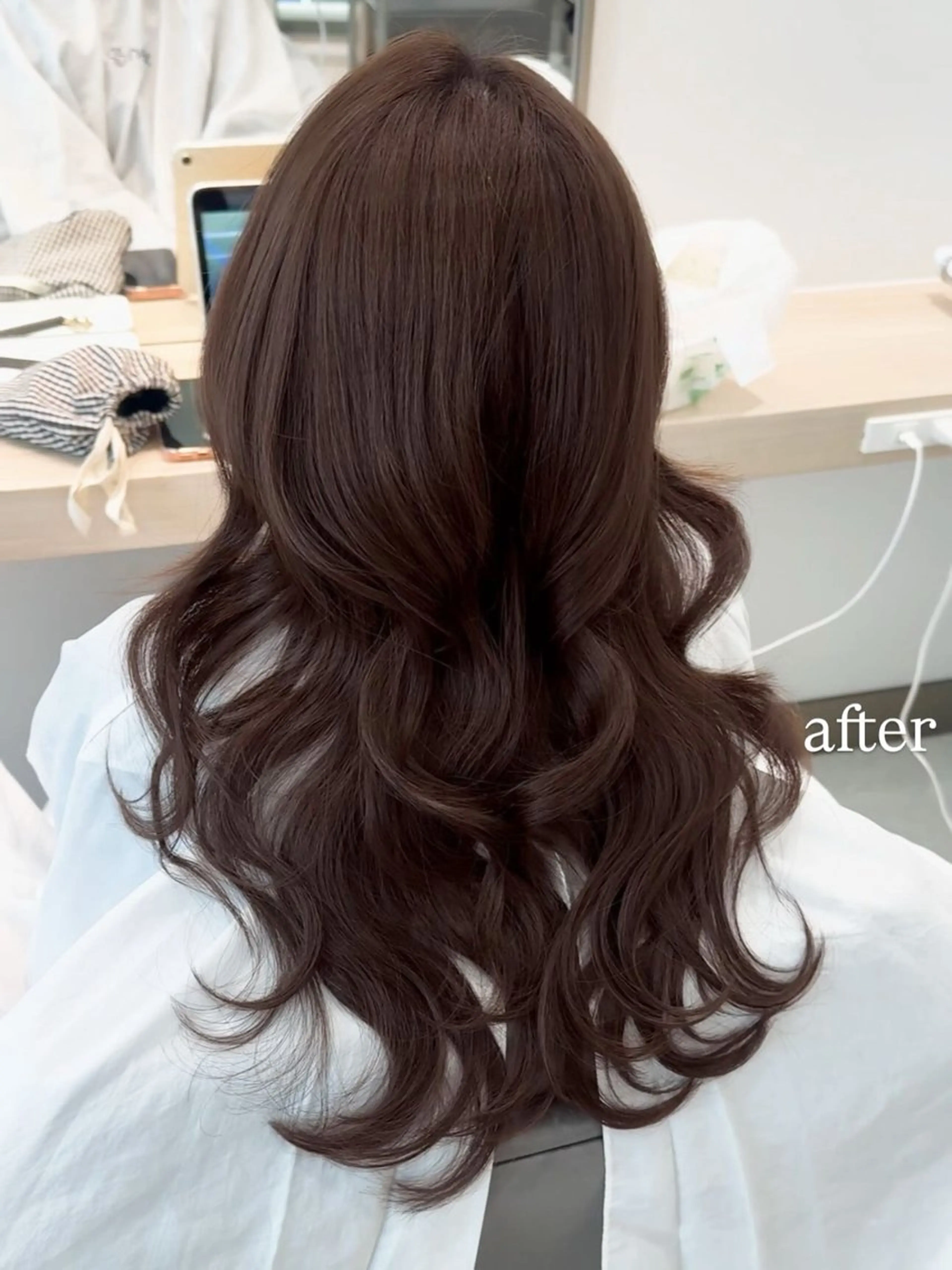 ロング カラー COALL nex the salon所属・Riria✨ 透明感カラーのヘアスタイル