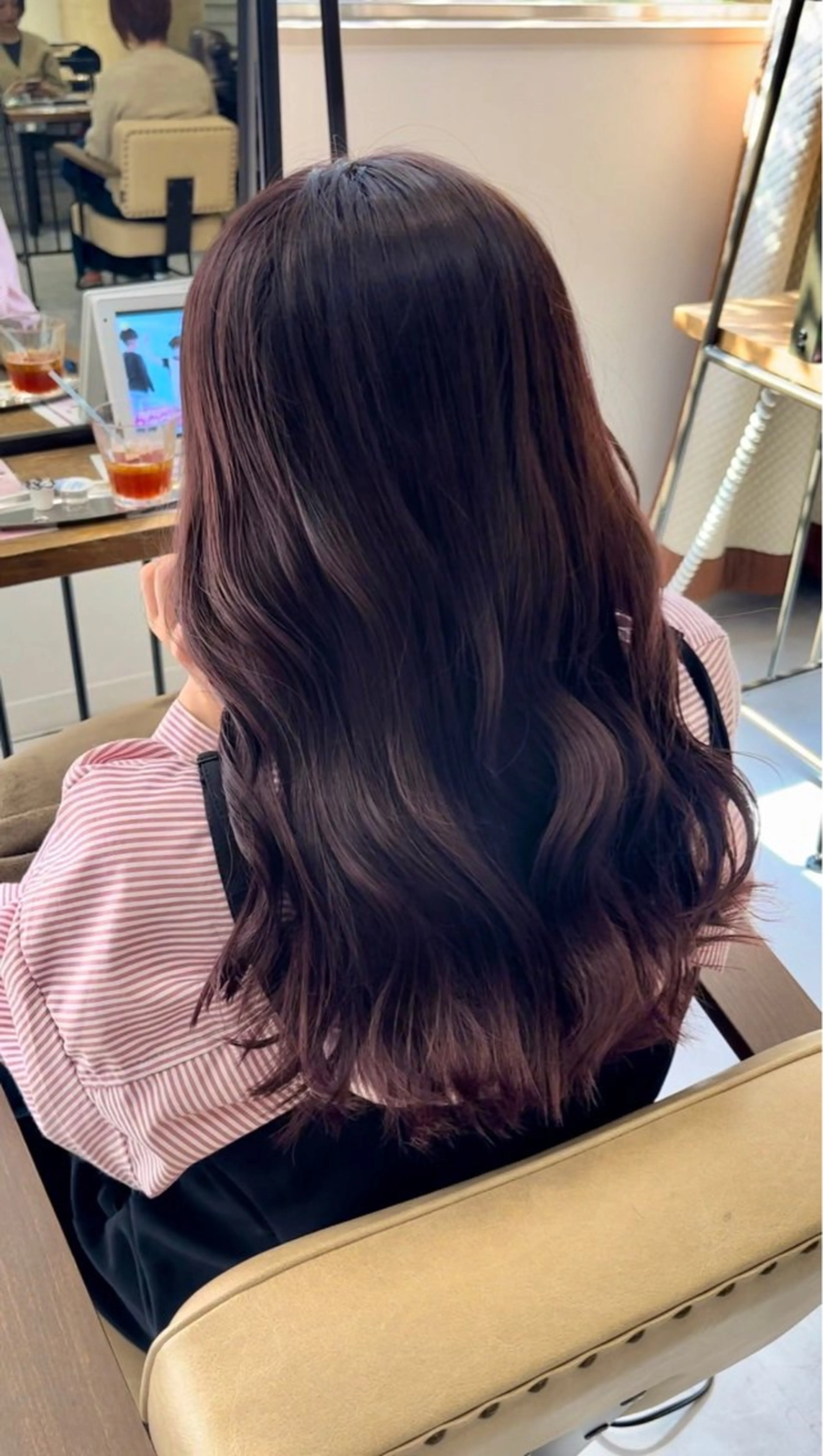 ロング 髪質改善AUSTIN登戸所属・野村 一花 / 暖色 カラー / Wカラーのヘアスタイル