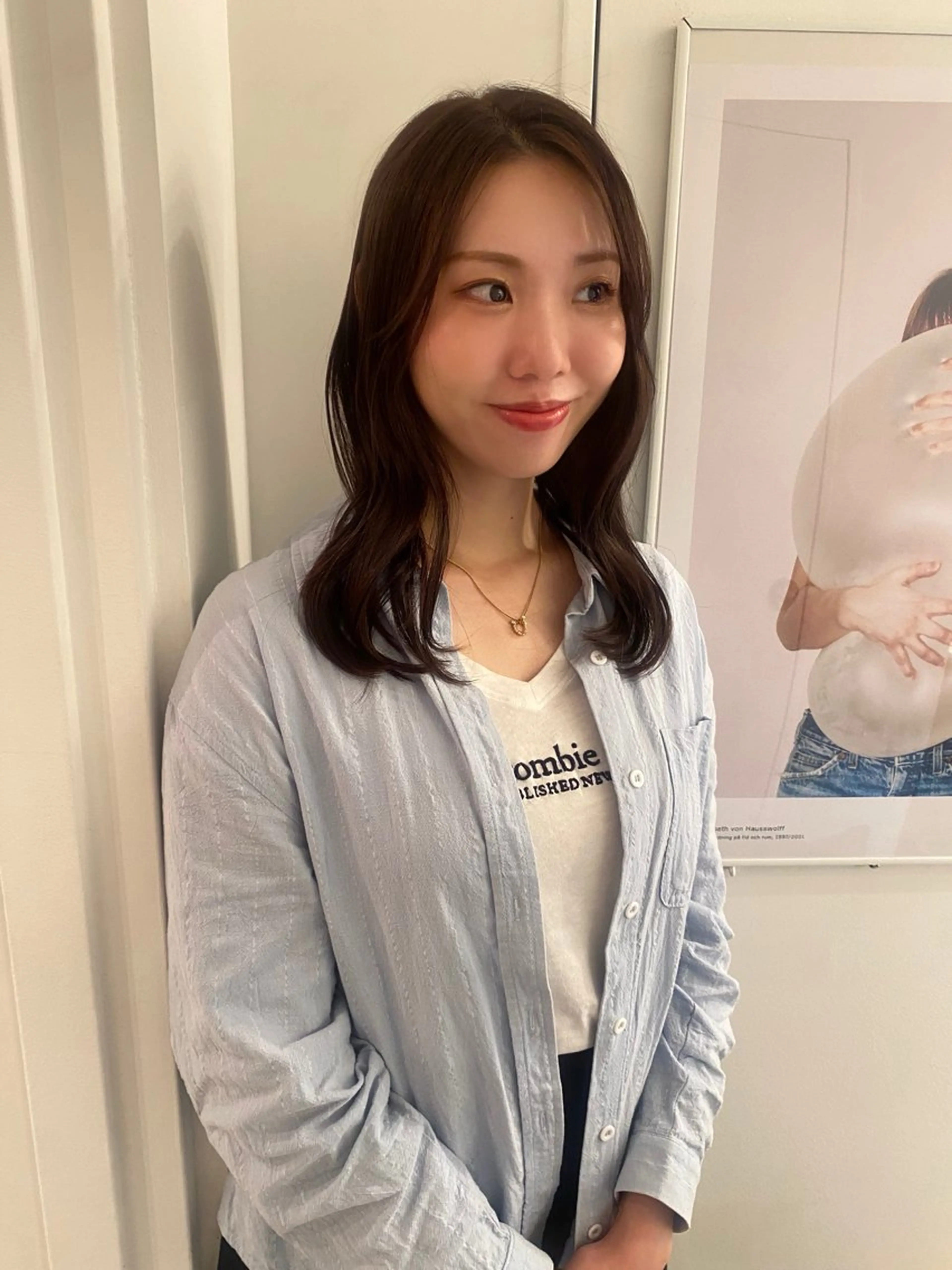 セミロング カラー カット riria/ボブ /ブラウンカラー🎀のヘアスタイル