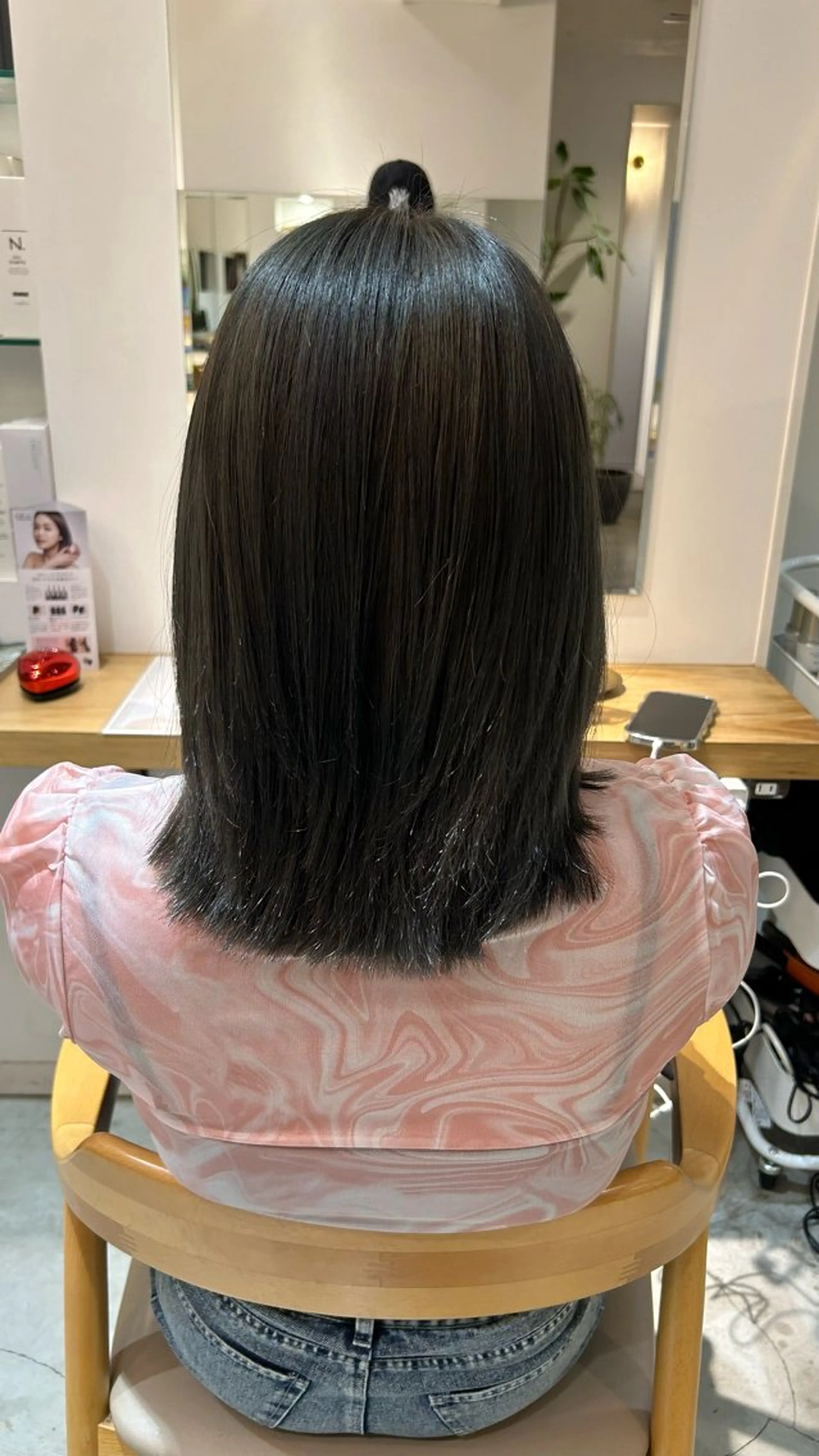 ミディアム カラー ヘアカラー トリートメント 💖竹島 遥楓💖のヘアスタイル