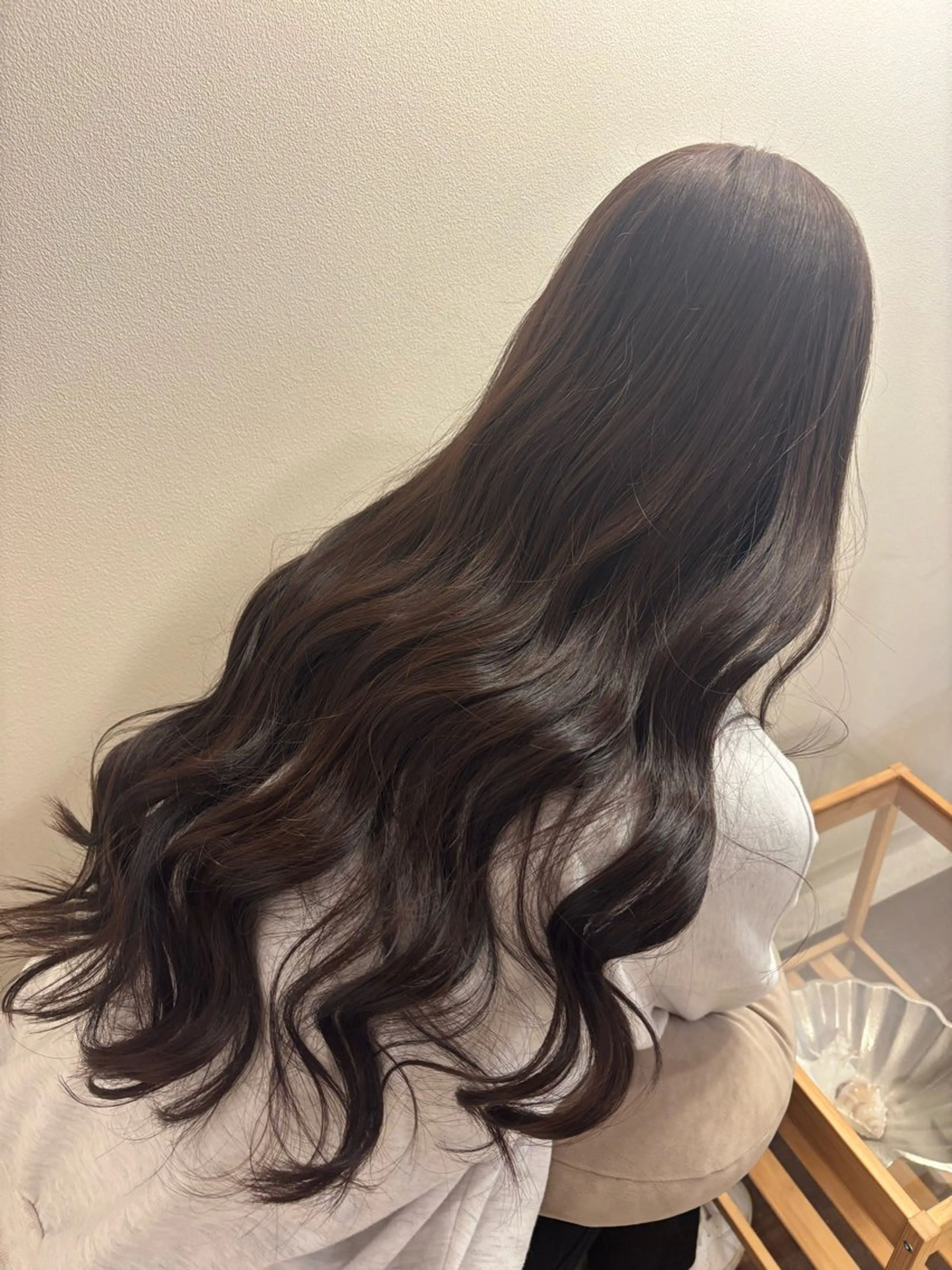 ロング カラー グレージュ 豊中美容室COCOLUANA所属・CHISATO /暖色カラー❤️のヘアスタイル